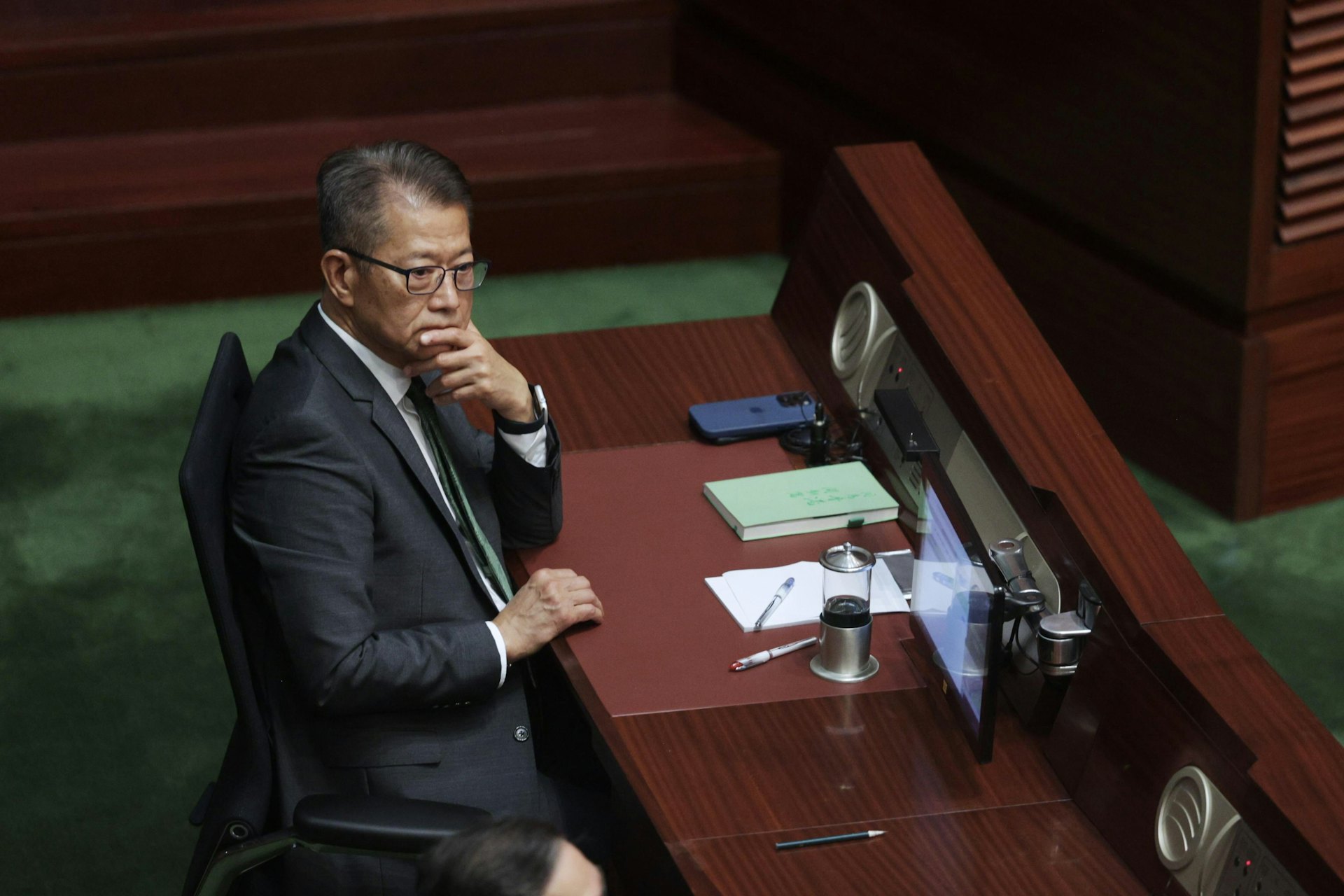 財政司司長陳茂波。(歐嘉樂攝) 財政司司長陳茂波。(歐嘉樂攝)