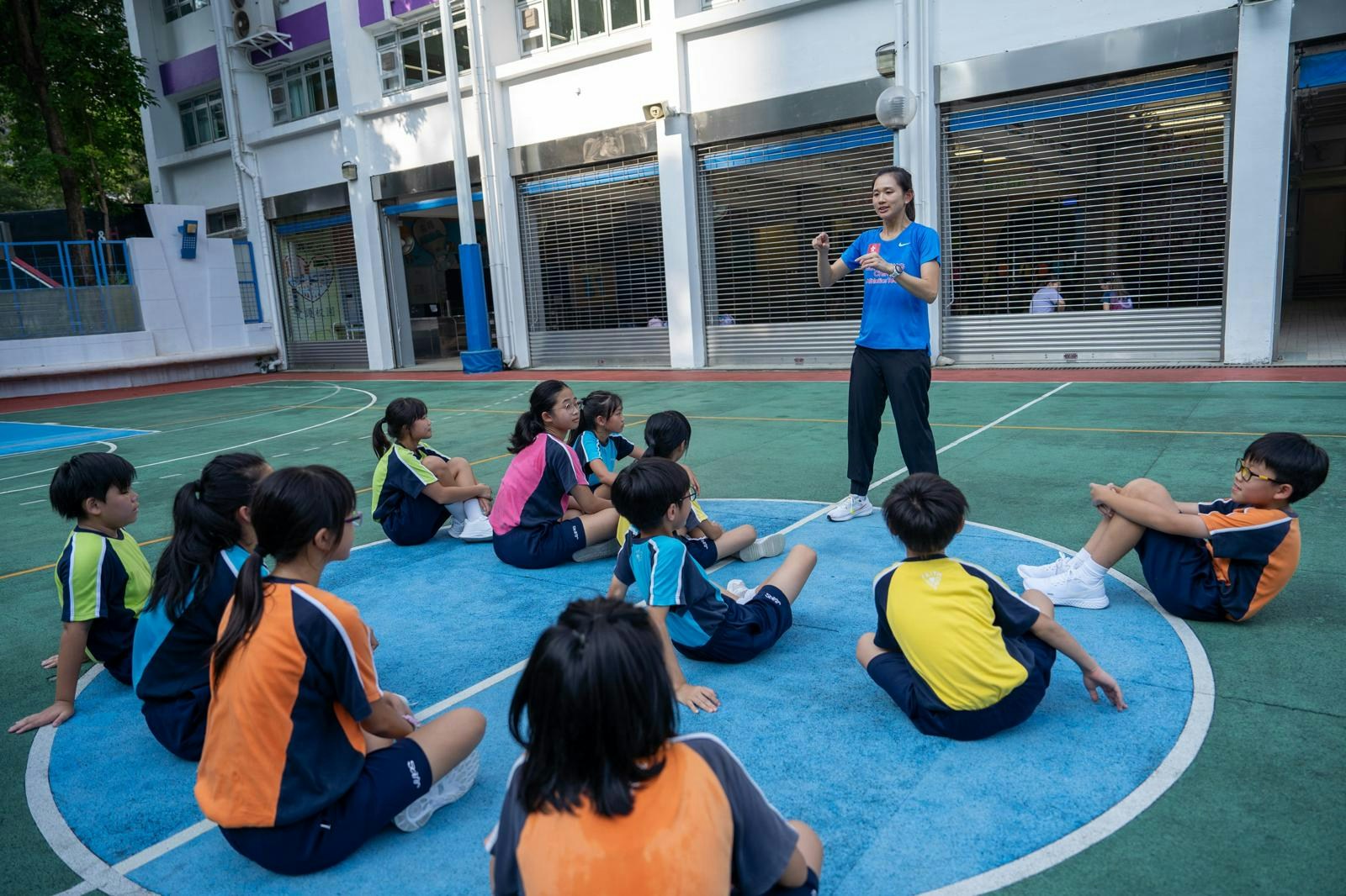 協助學生建立健康的生活方式，是中小學教育七個學習宗旨之一。（圖片由作者提供）