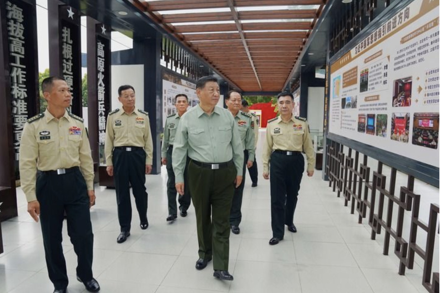 習近平視察火箭軍某旅：嚴肅查處官兵身邊的腐敗問題和不正之風