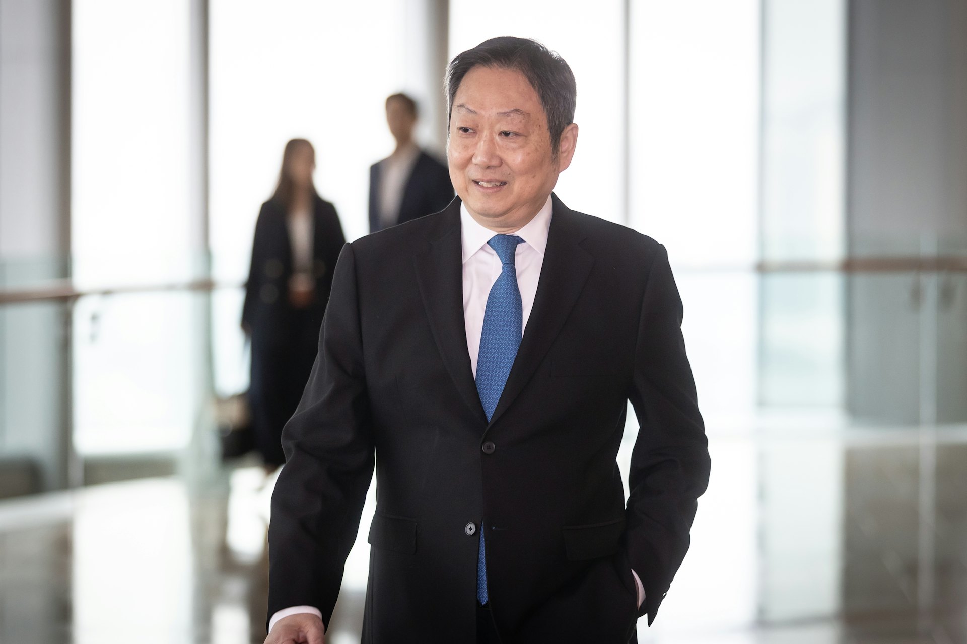 政府委任黃天祐為證監會主席,任期3年。﹙廖雁雄攝﹚ 政府委任黃天祐為證監會主席,任期3年。﹙廖雁雄攝﹚