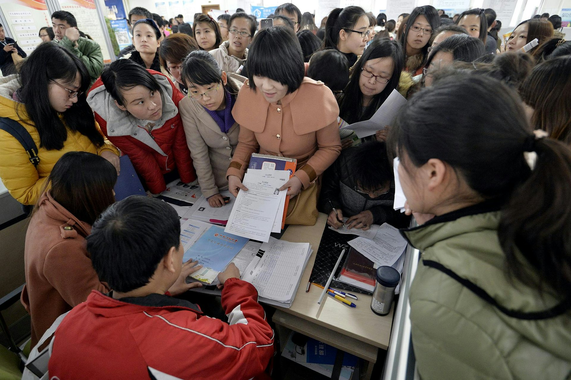 内地青年失业问题引起关注。 (视觉中国)