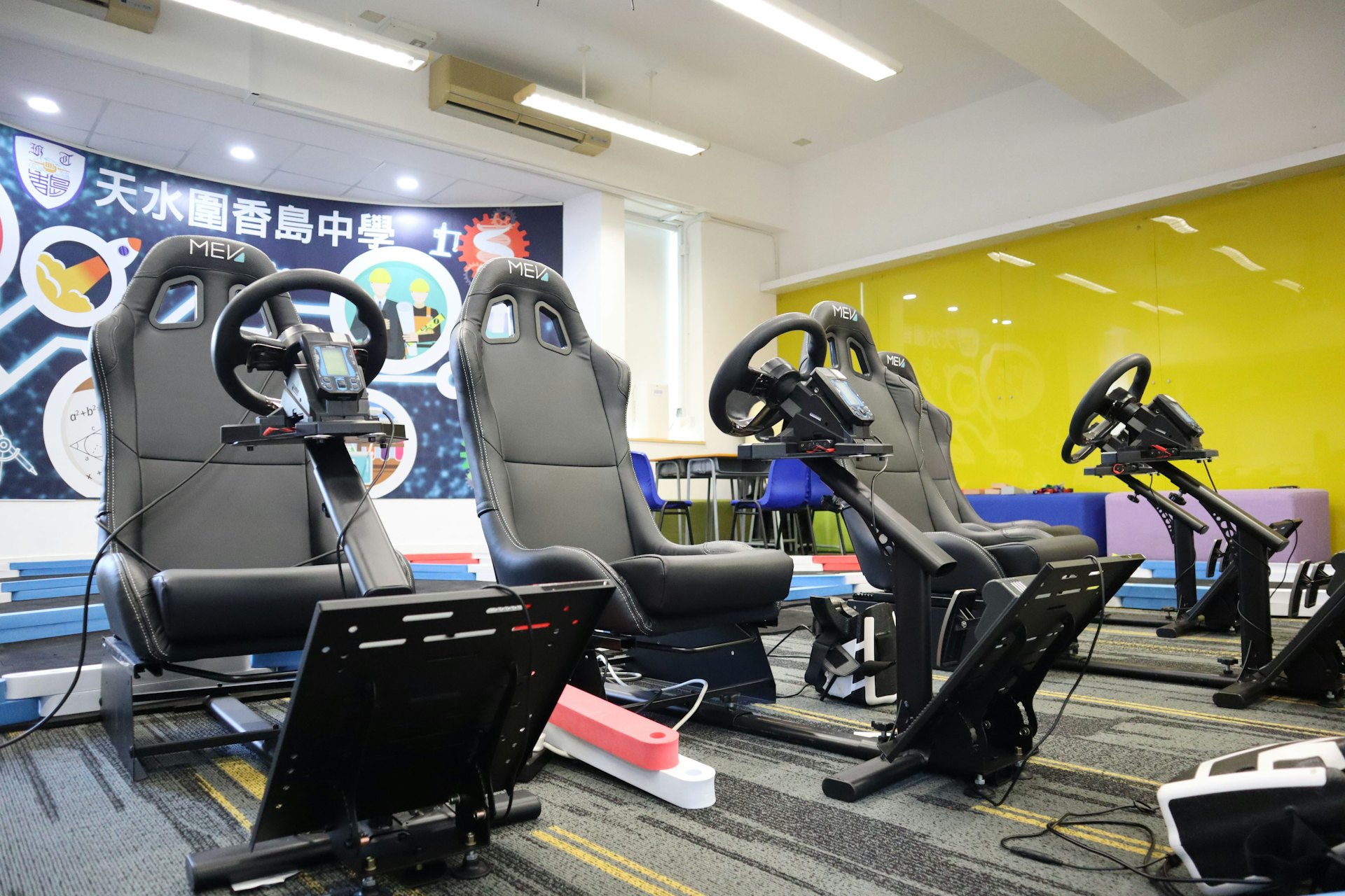 創意科技教室(圖片由天水圍香島中學提供) 創意科技教室(圖片由天水圍香島中學提供)