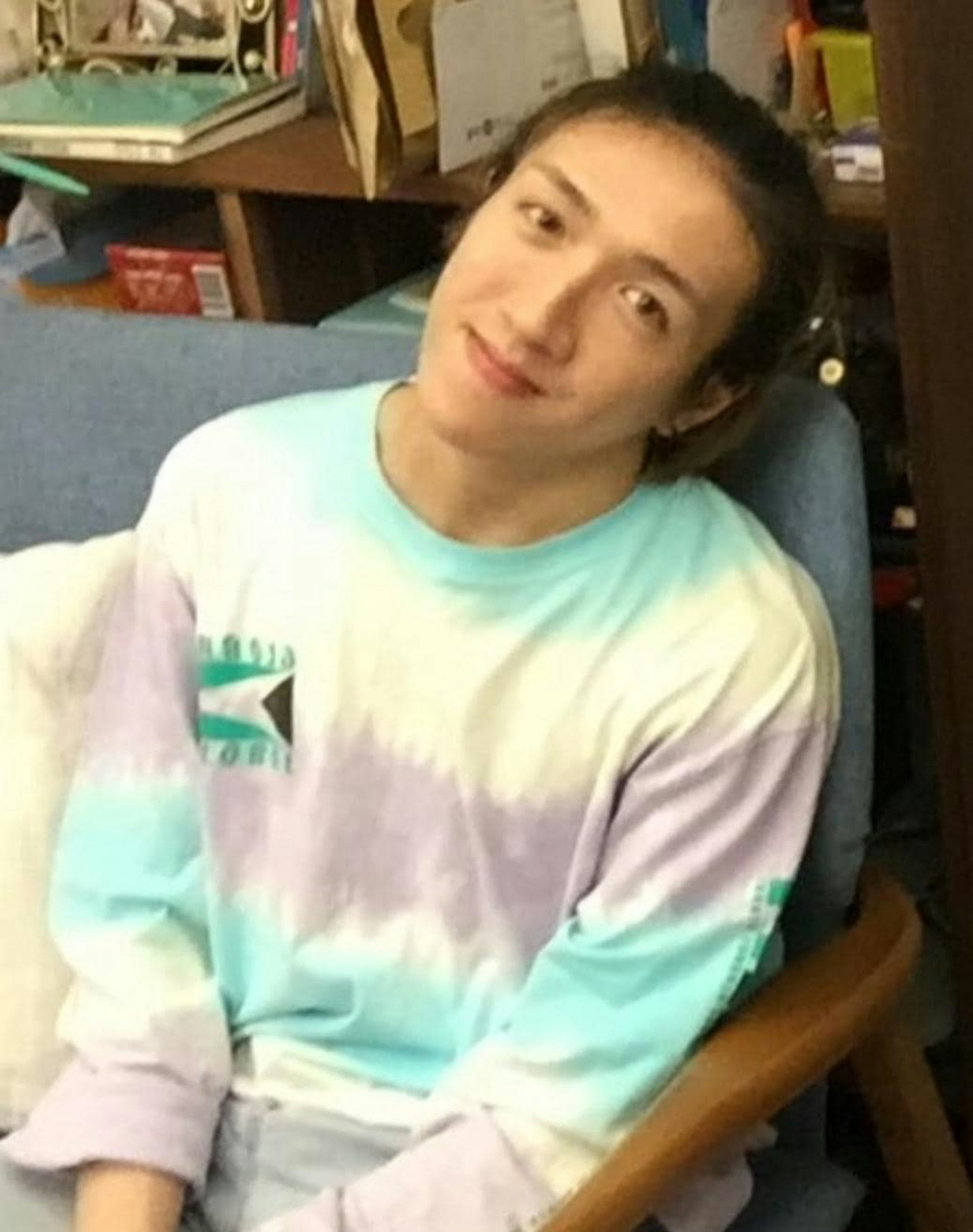 李啟言(阿Mo)父親李盛林發代禱信。(李盛林代禱信圖片)