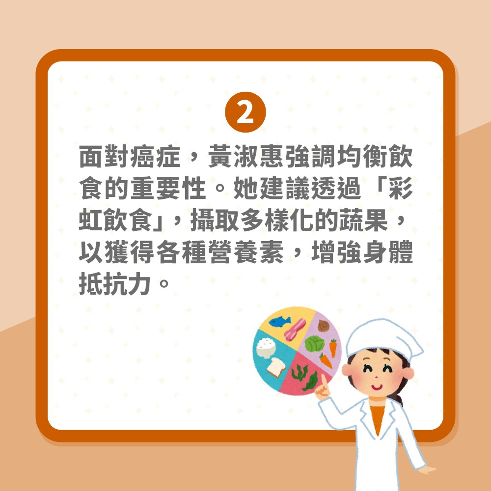 吳文忻確診乳癌李麗麗患肺癌惹全城關注　營養師教5關鍵吃出健康（01製圖）