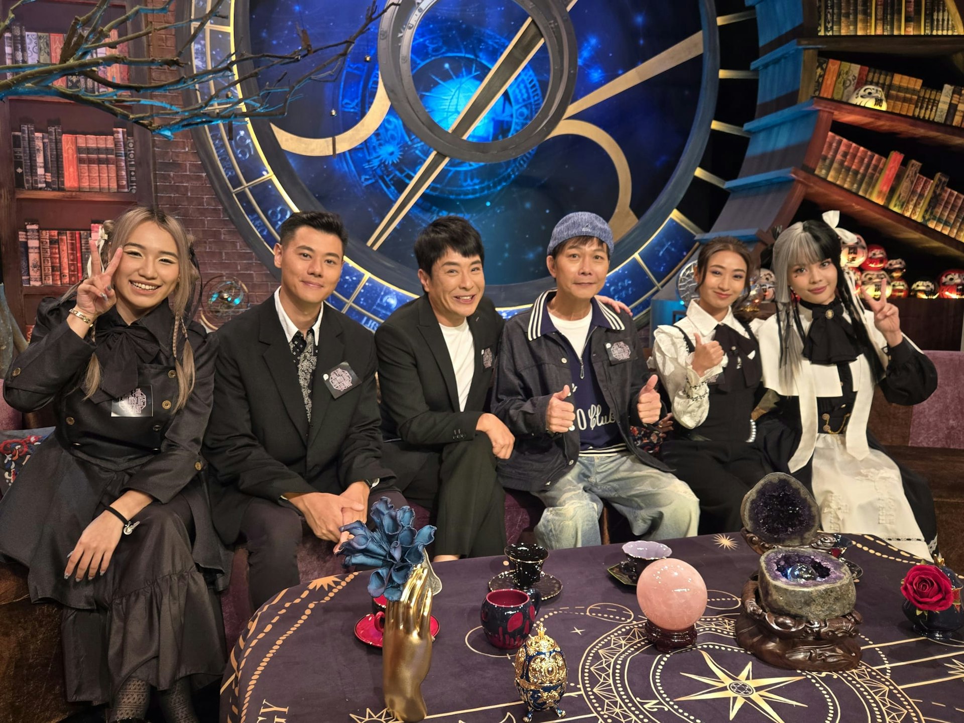 今年10月28日播出的《直播靈接觸》。(資料圖片) 今年10月28日播出的《直播靈接觸》。(資料圖片)