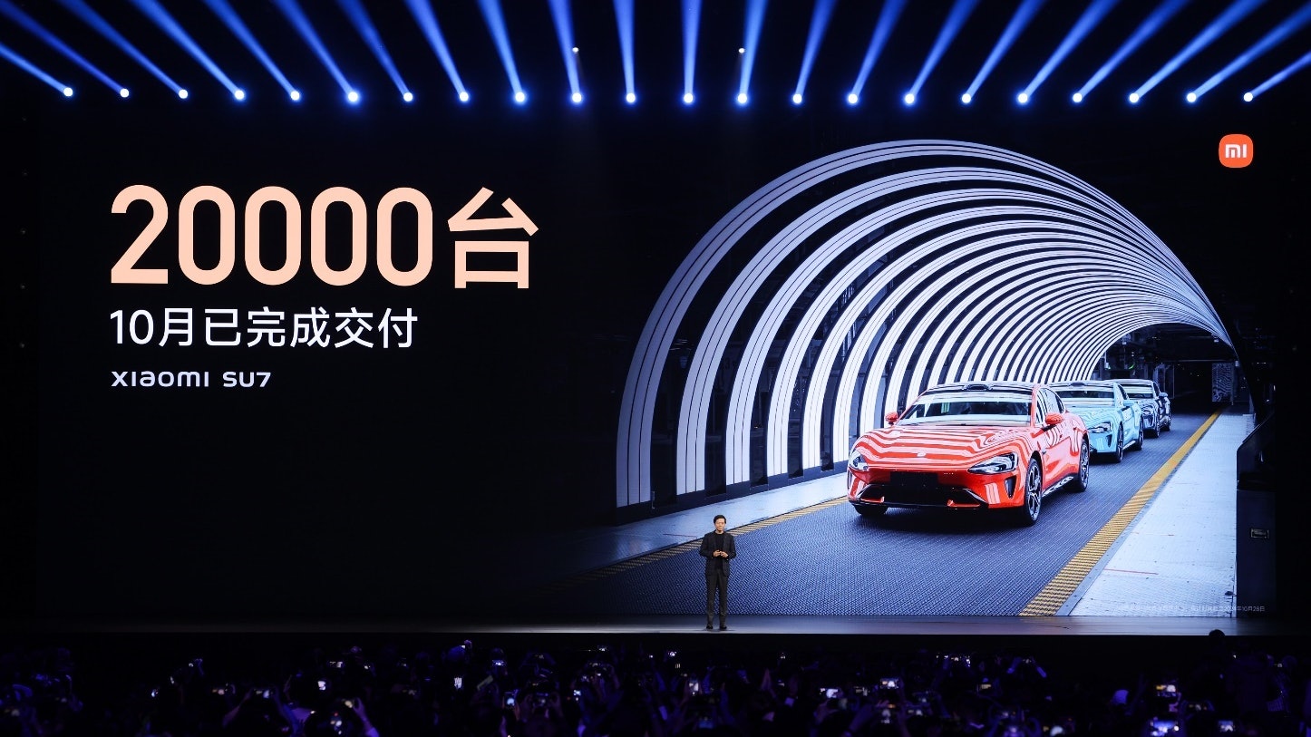 懶理新品發布 小米低開1% SU7 Ultra預售首10分鐘訂單逾3680架 懶理新品發布 小米低開1% SU7 Ultra預售首10分鐘訂單逾3680架
