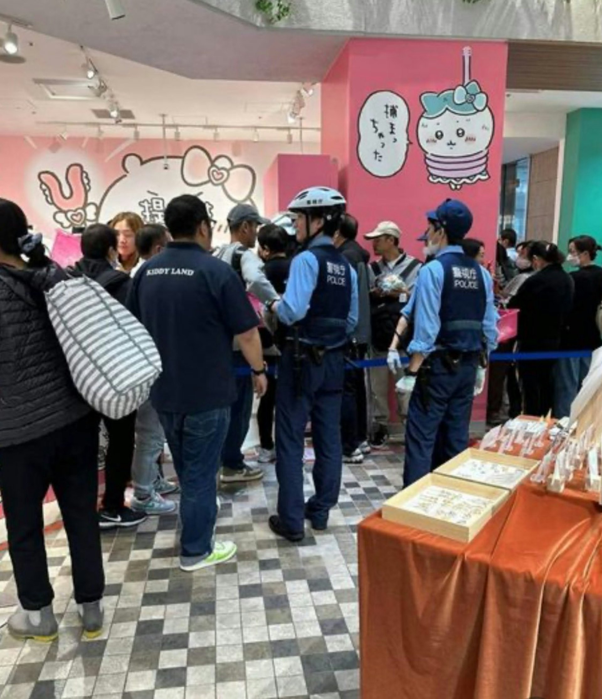 事件驚動日本警方。(網絡圖片)