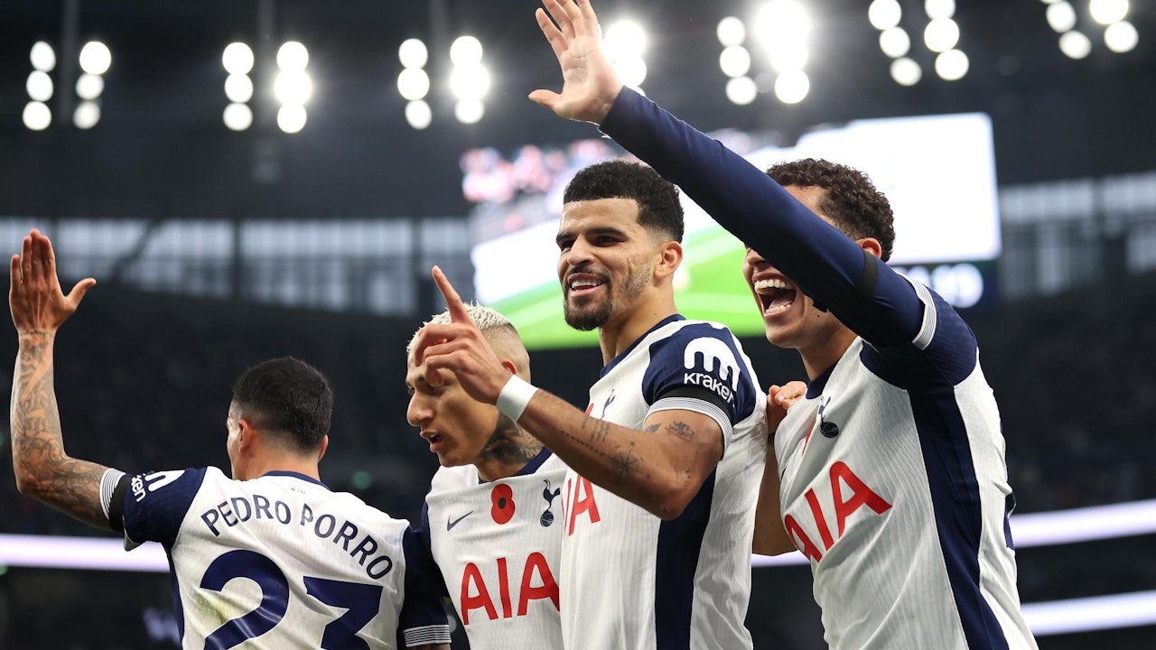 英超|熱刺4:1反勝維拉 羅美路傷出或陷中堅荒 前四角逐趨激烈