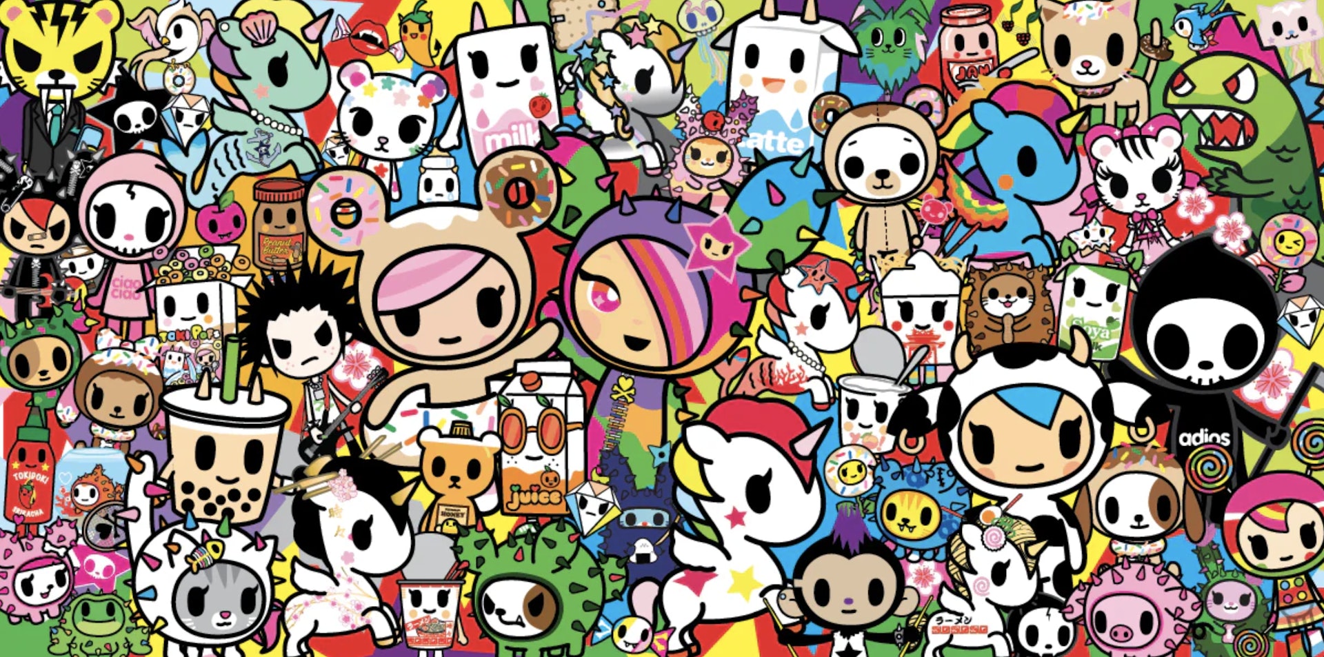 Simone Legno在tokidoki创作的角色(图片来源:tokidoki)