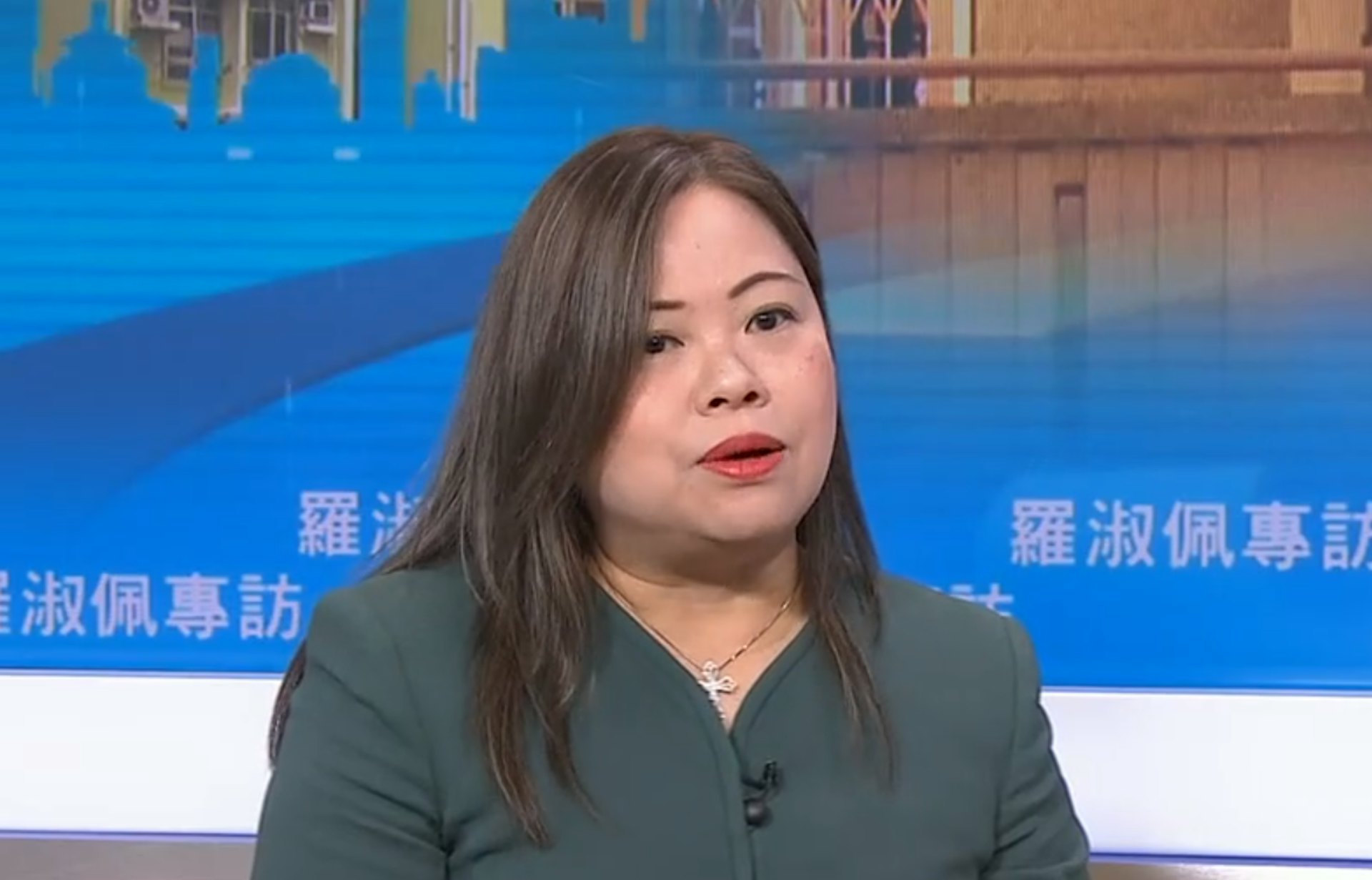 羅淑佩是「Hellosss」。(NOW新聞台片段) 羅淑佩是「Hellosss」。(NOW新聞台片段)