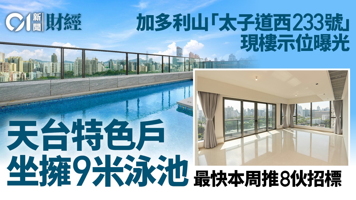 何文田「太子道西233號」示位曝光設9米泳池擬周内推8伙招標