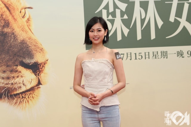 2020年香港小姐季軍的郭柏妍（Rosita）現年27歲是TVB力捧的小花。（陳順禎攝）