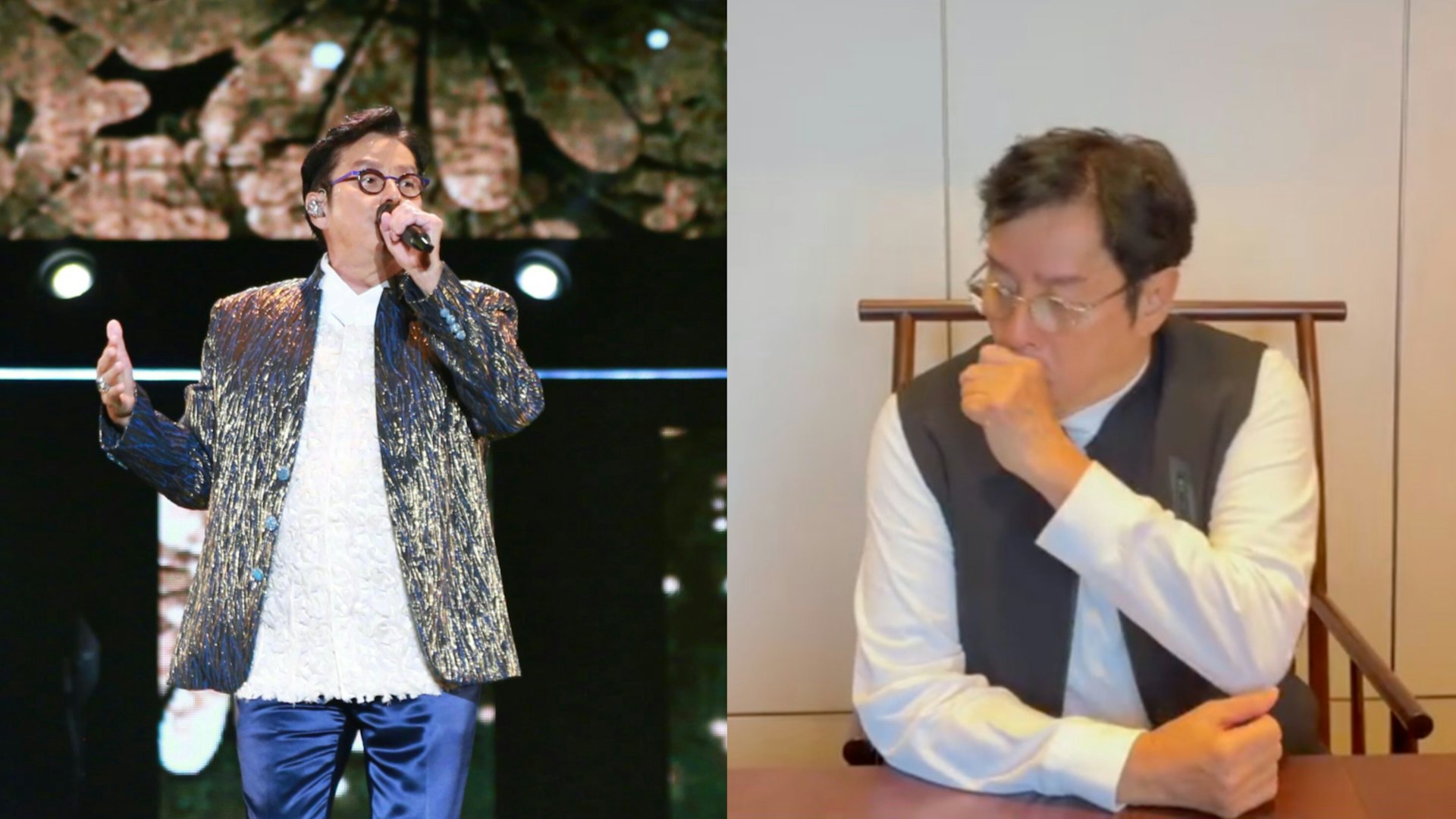 譚詠麟惠州個唱因不適臨時取消 拍片致歉狂咳令人擔心 譚詠麟惠州個唱因不適臨時取消 拍片致歉狂咳令人擔心