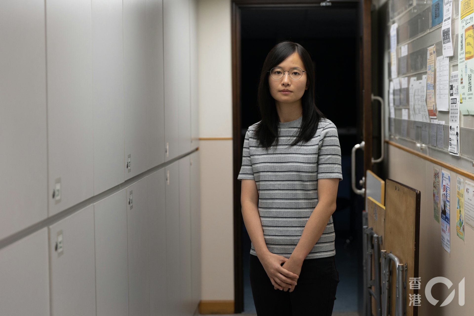 明愛荔枝角職工中心社工陳樂彤表示,院舍外勞被剝削的情況嚴重。(梁鵬威攝) 明愛荔枝角職工中心社工陳樂彤表示,院舍外勞被剝削的情況嚴重。(梁鵬威攝)