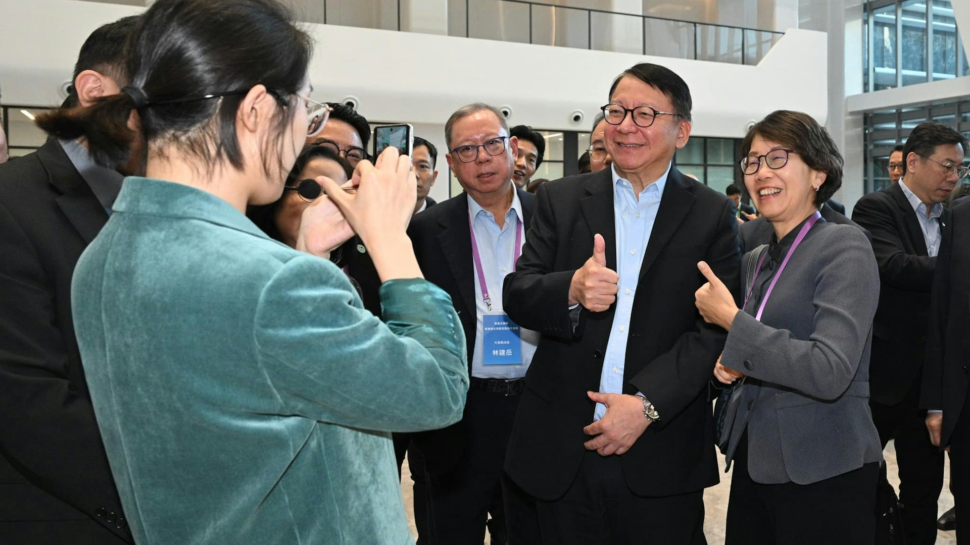 大灣區考察團|陳國基:讓商界加深了解內地 強調沒要求承諾投資 大灣區考察團|陳國基:讓商界加深了解內地 強調沒要求承諾投資