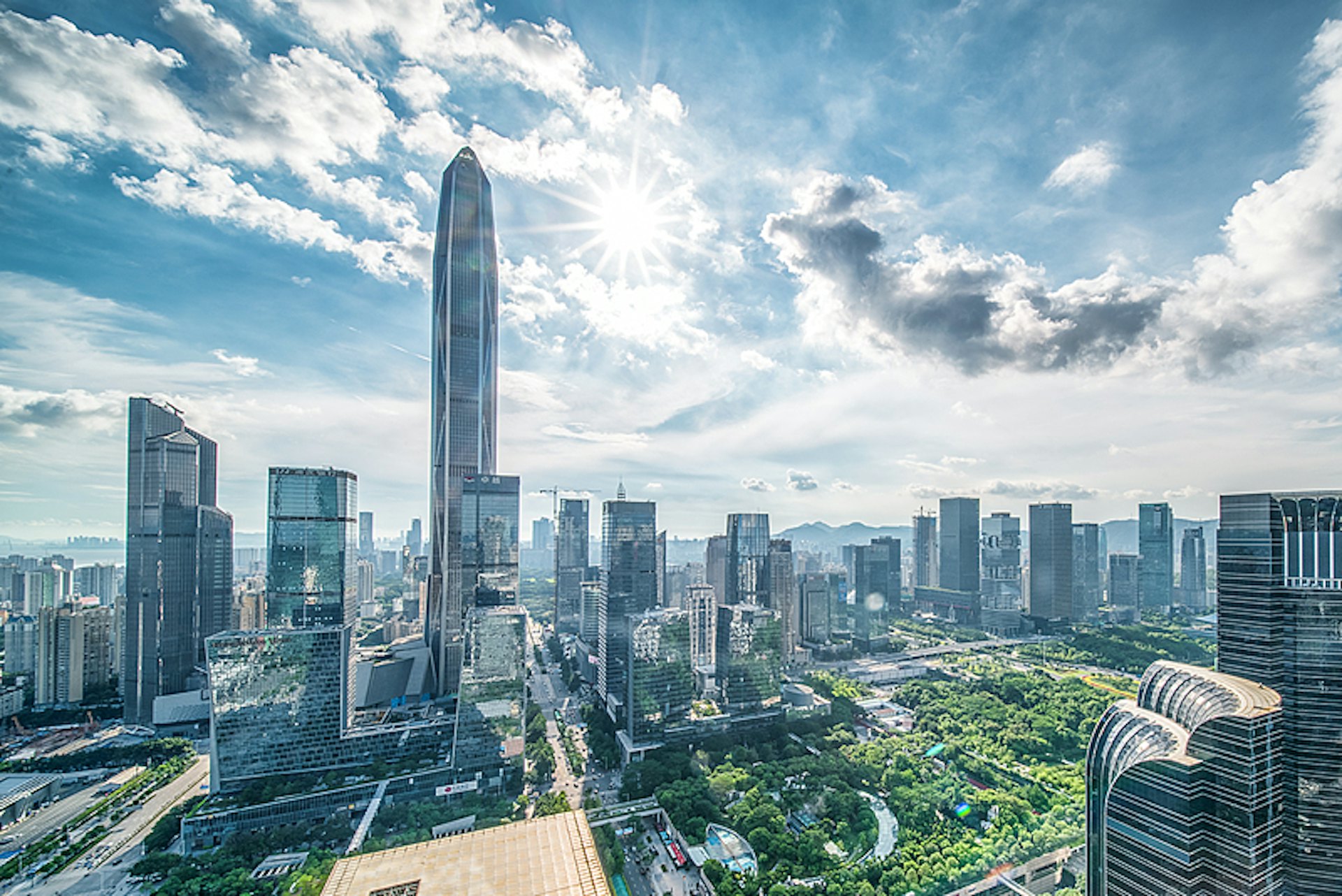 深圳樓市示意圖。(視覺中國) 深圳樓市示意圖。(視覺中國)