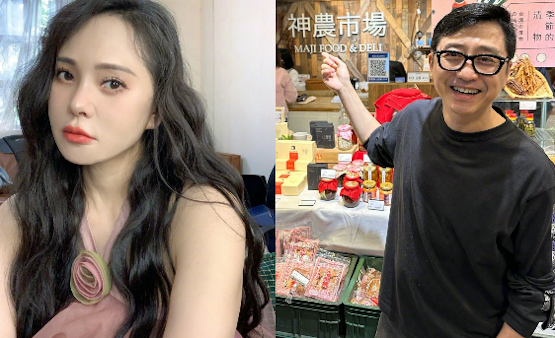 二人教育觀念非常不同。(伊能靜微博圖片﹑庾澄慶微博圖片) 二人教育觀念非常不同。(伊能靜微博圖片﹑庾澄慶微博圖片)