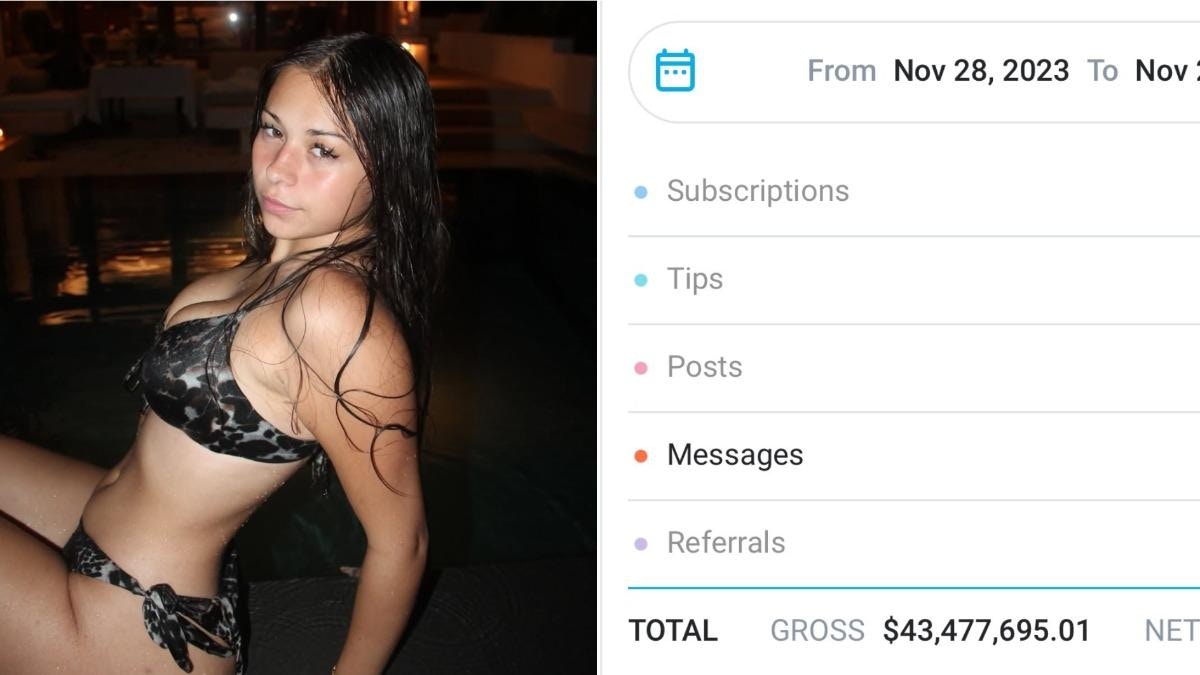 吸金力比NBA球星還強！20歲女生藉販賣性感相年收入超過3億港元