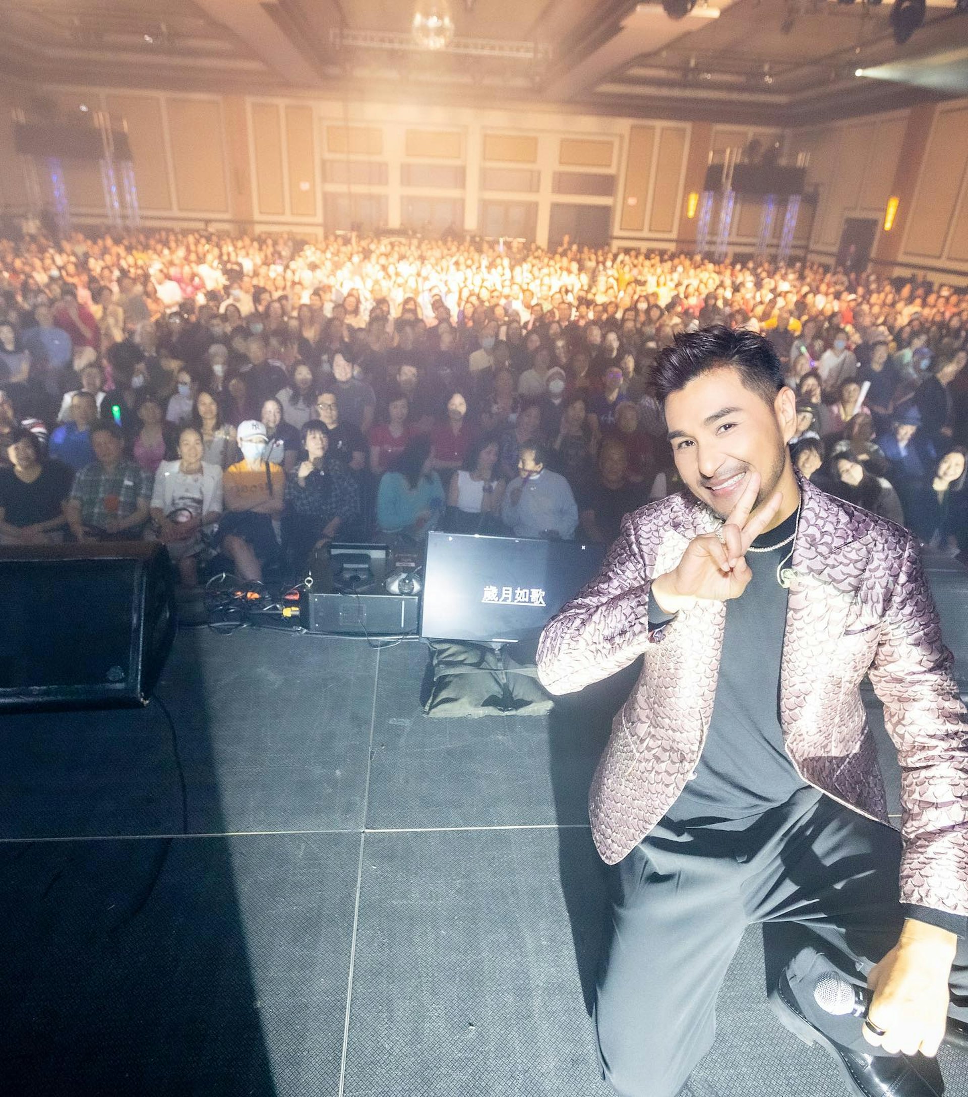 去美加開騷都一樣座無虛席。(IG@rucochan) 去美加開騷都一樣座無虛席。(IG@rucochan)