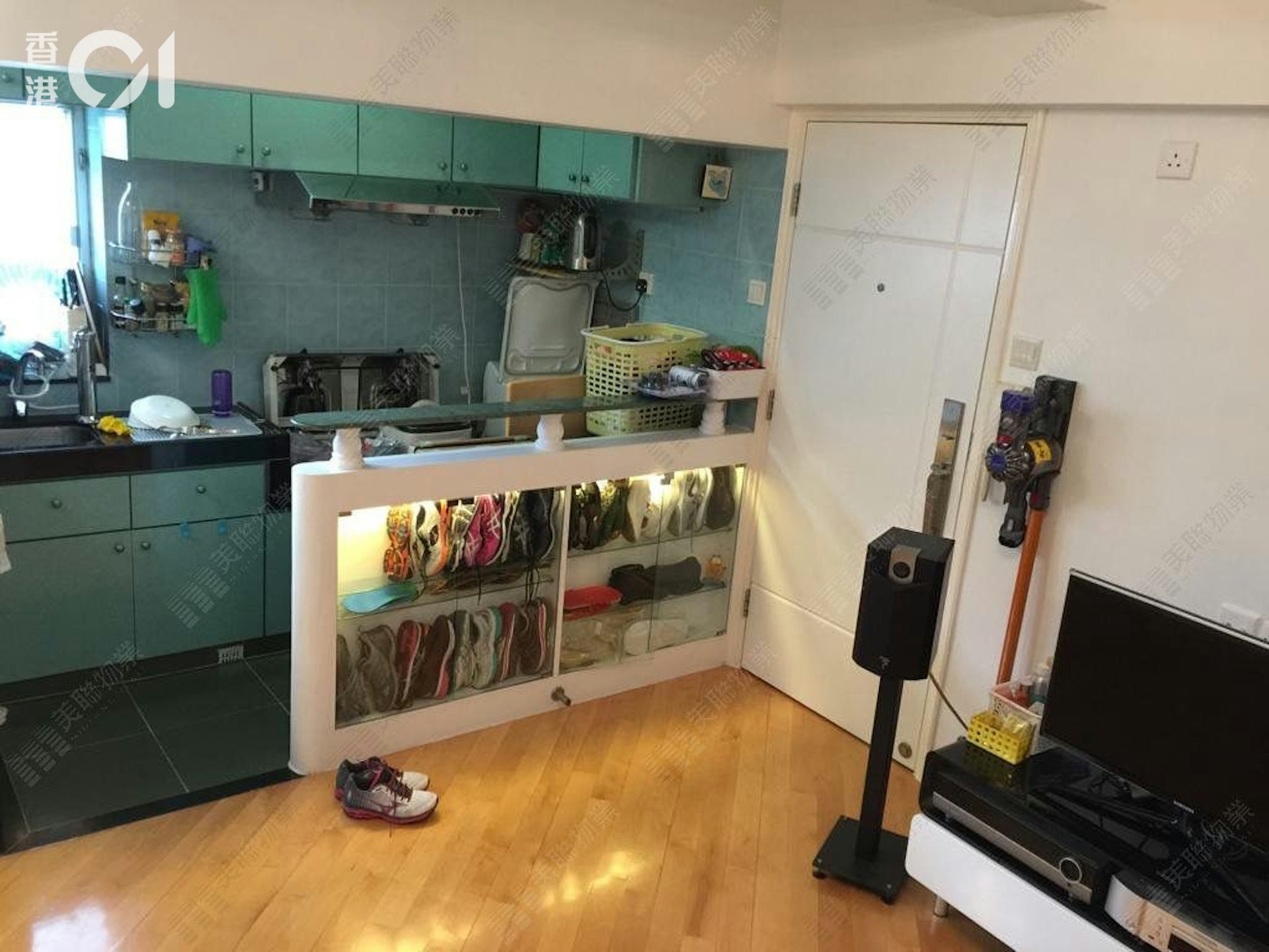 廚房改為開放式設計。(代理提供) 廚房改為開放式設計。(代理提供)