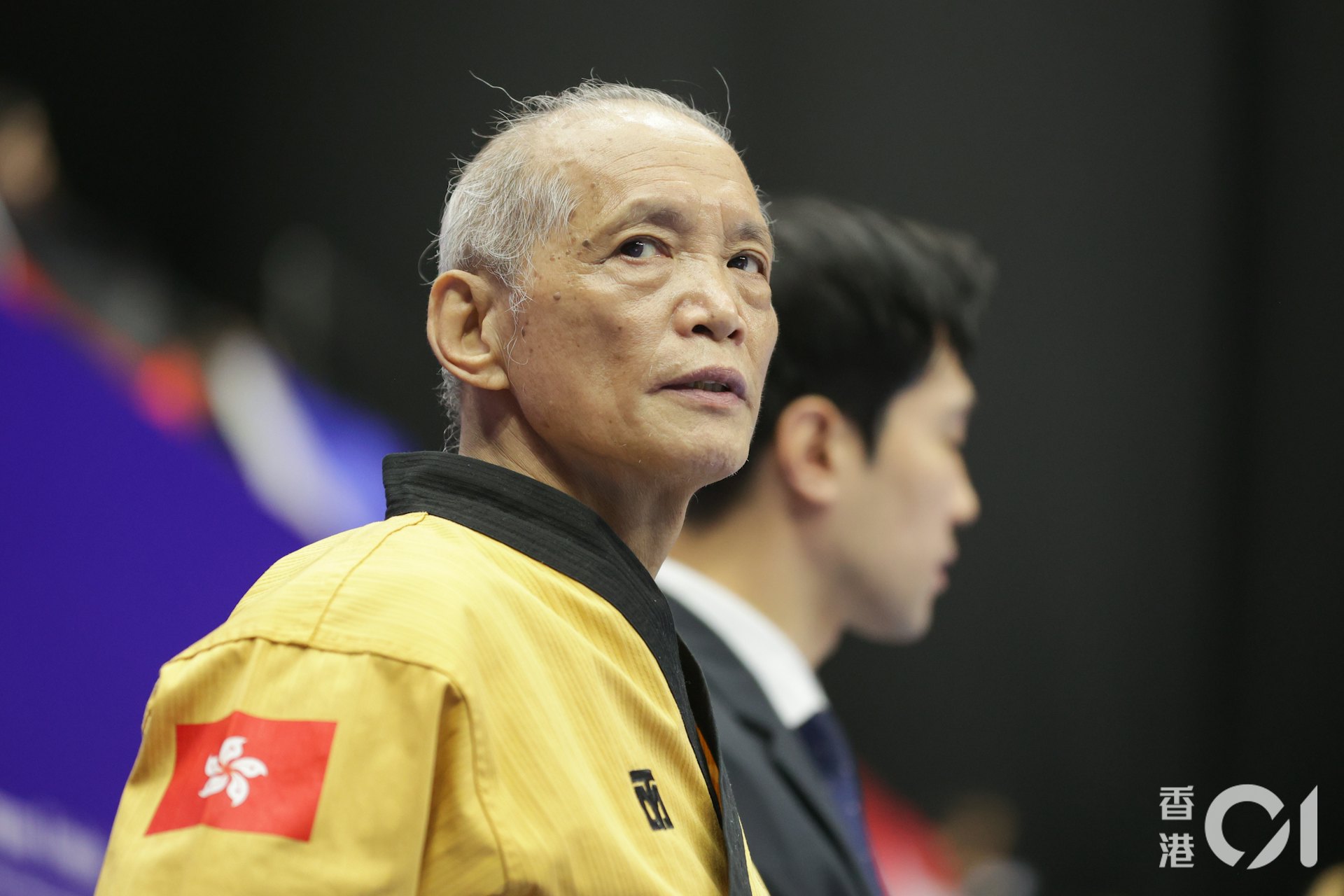 67歲的楊志英是今屆港隊最年長的選手。(蘇煒然攝) 67歲的楊志英是今屆港隊最年長的選手。(蘇煒然攝)