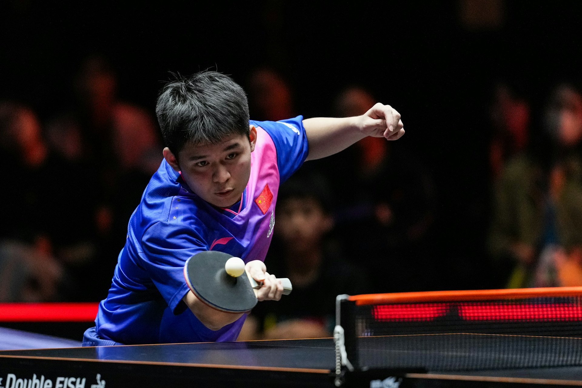 林詩棟近期成為國乒主力之一。(新華社) 林詩棟近期成為國乒主力之一。(新華社)