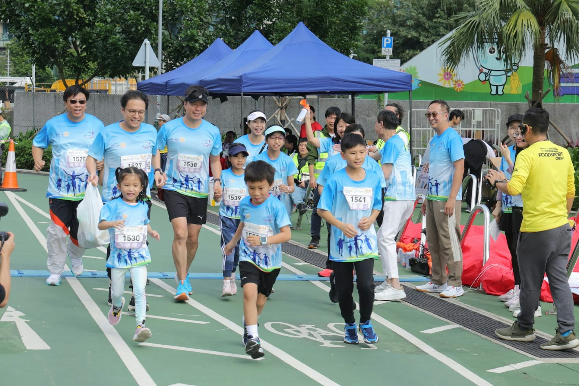 親子組比賽情況。(大會提供圖片) 親子組比賽情況。(大會提供圖片)