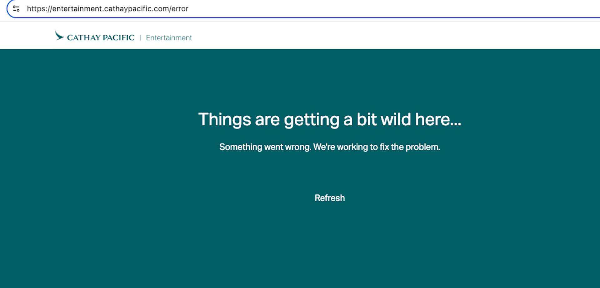 國泰網站介紹娛樂系統的頁面,據指曾提供涉事節目的簡介,但其後刪除。(國泰網站截圖) 國泰網站介紹娛樂系統的頁面,據指曾提供涉事節目的簡介,但其後刪除。(國泰網站截圖)