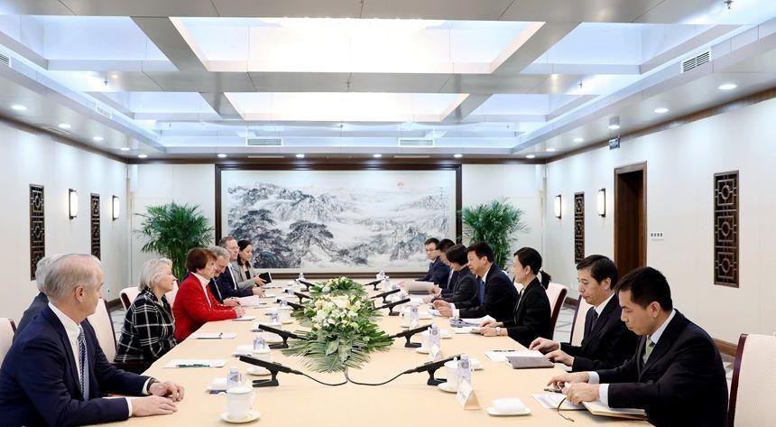 國台辦主任宋濤會美智庫談台灣議題　昐美方恪守一中原則