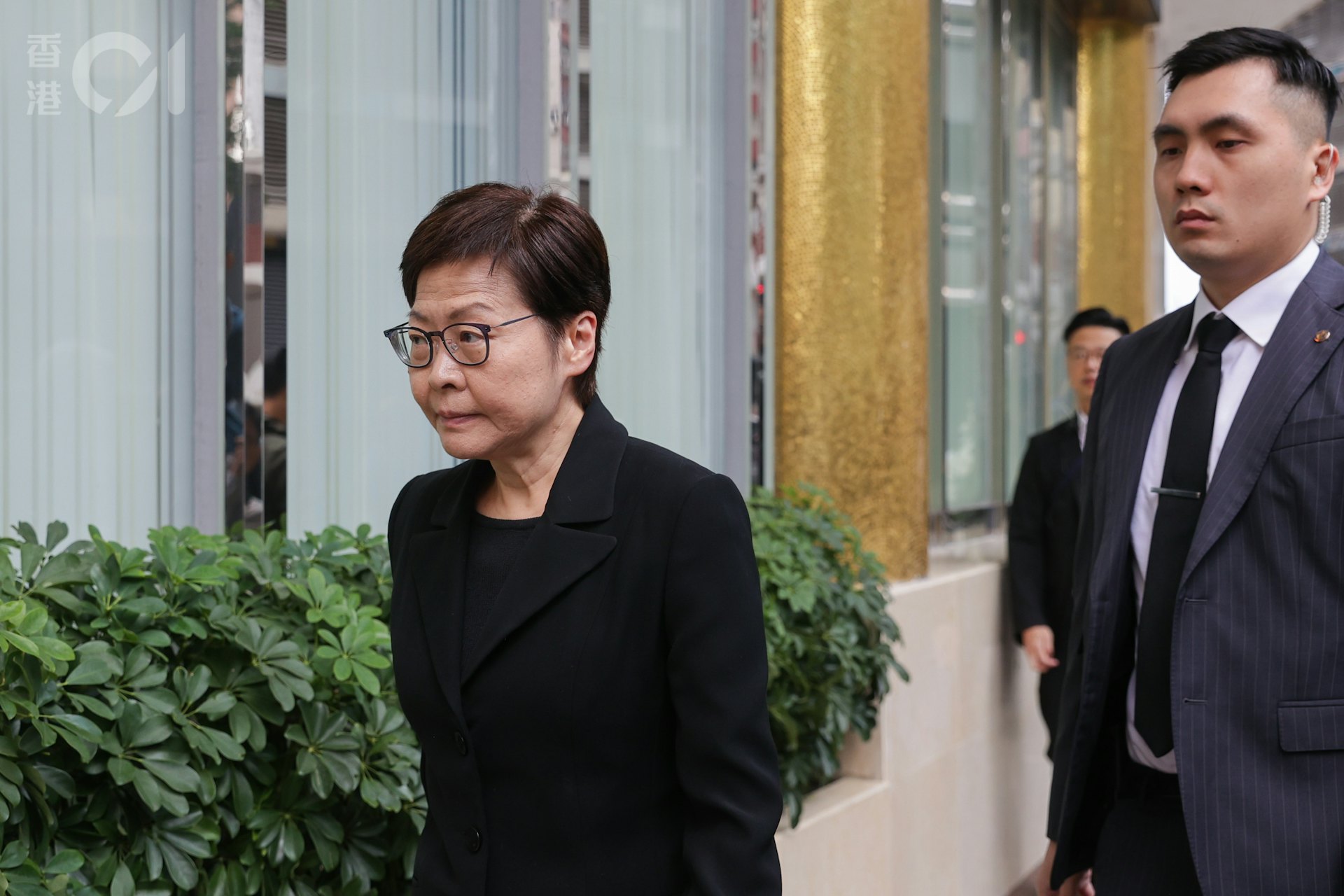 前香港特首林鄭月娥到場。(蘇煒然攝) 前香港特首林鄭月娥到場。(蘇煒然攝)