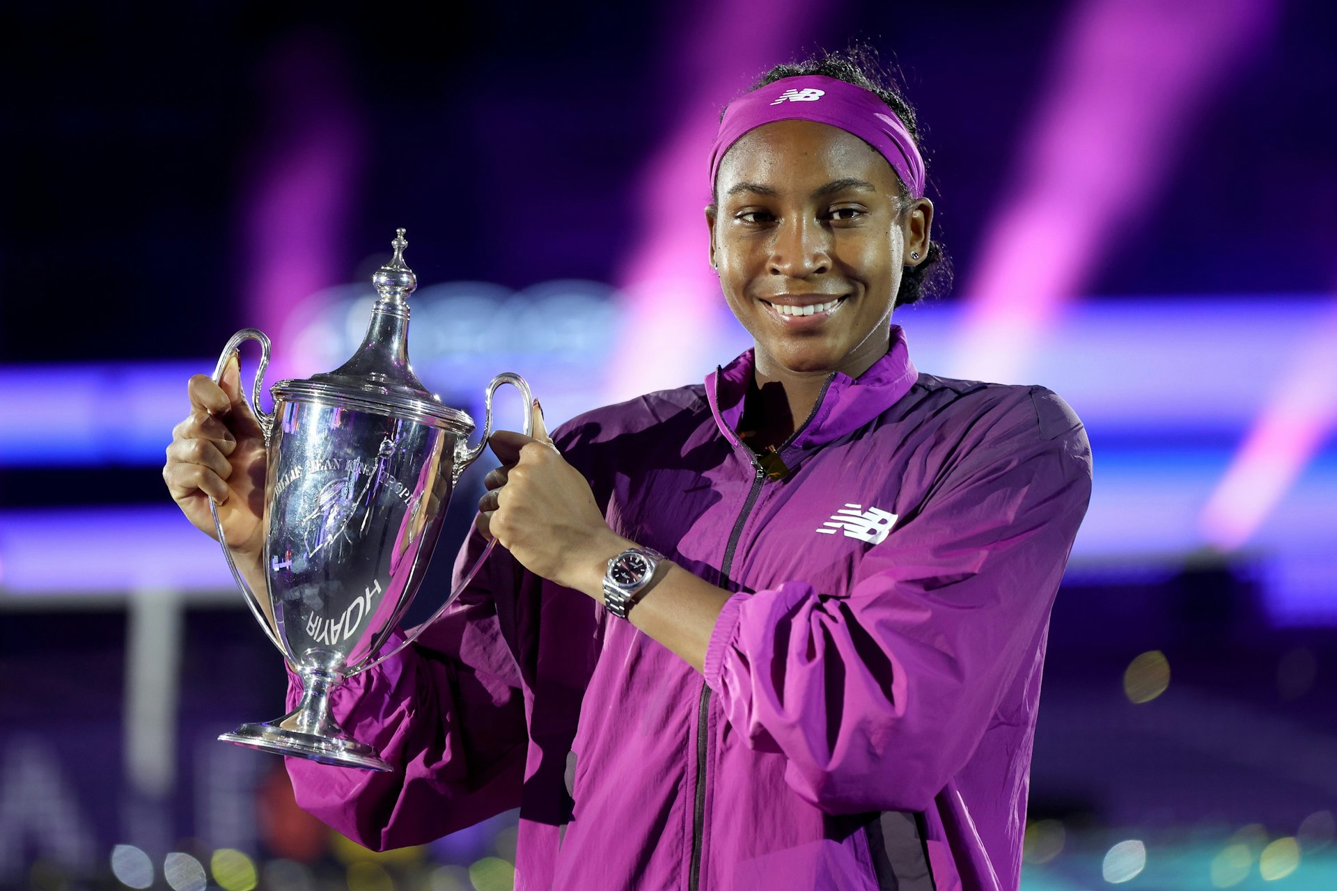 歌芙再成為今年女子運動員「吸金王」。(Getty Images) 歌芙再成為今年女子運動員「吸金王」。(Getty Images)