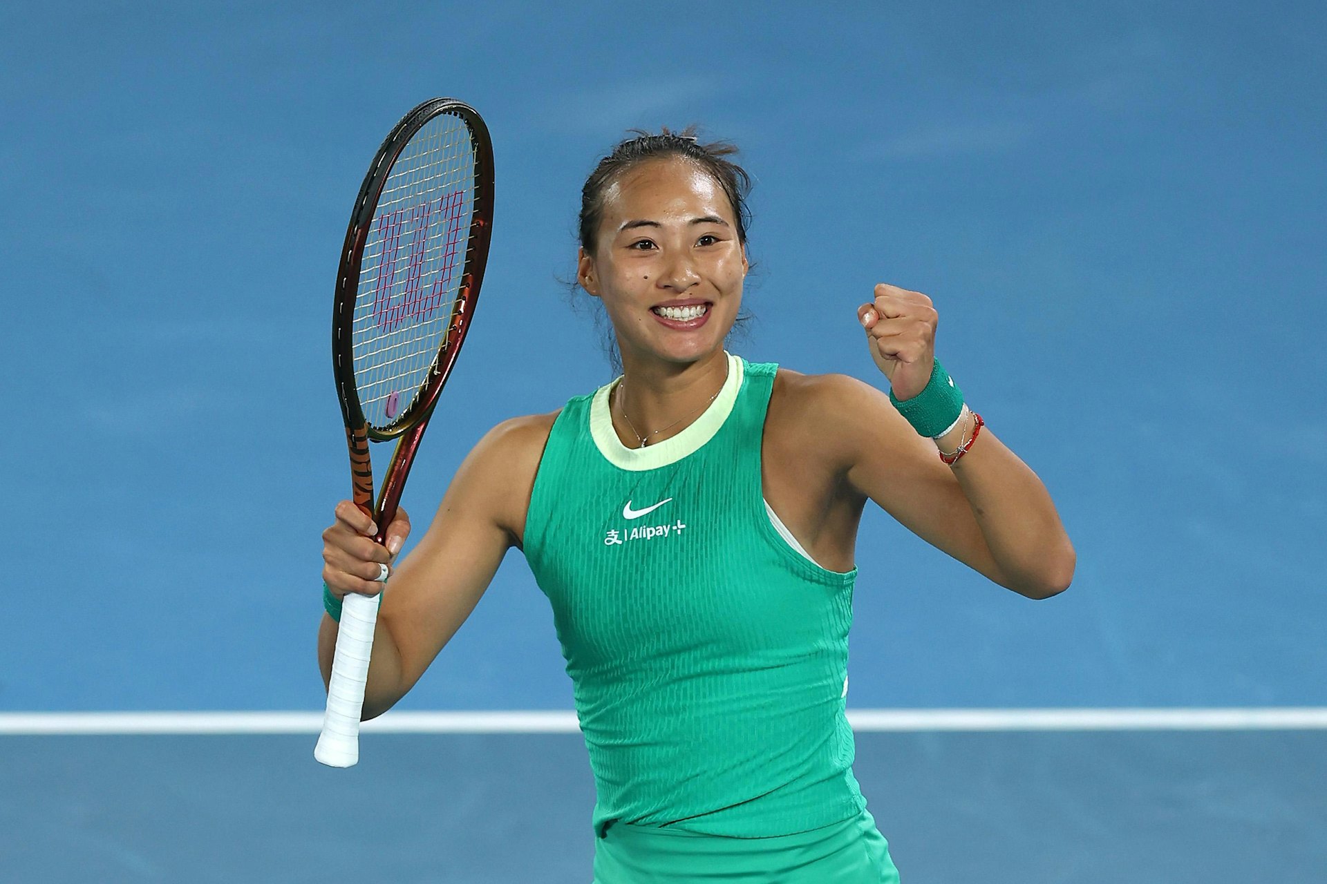 鄭欽文獲奧運女單金牌,澳網及年終賽均獲亞軍。(Getty Images) 鄭欽文獲奧運女單金牌,澳網及年終賽均獲亞軍。(Getty Images)