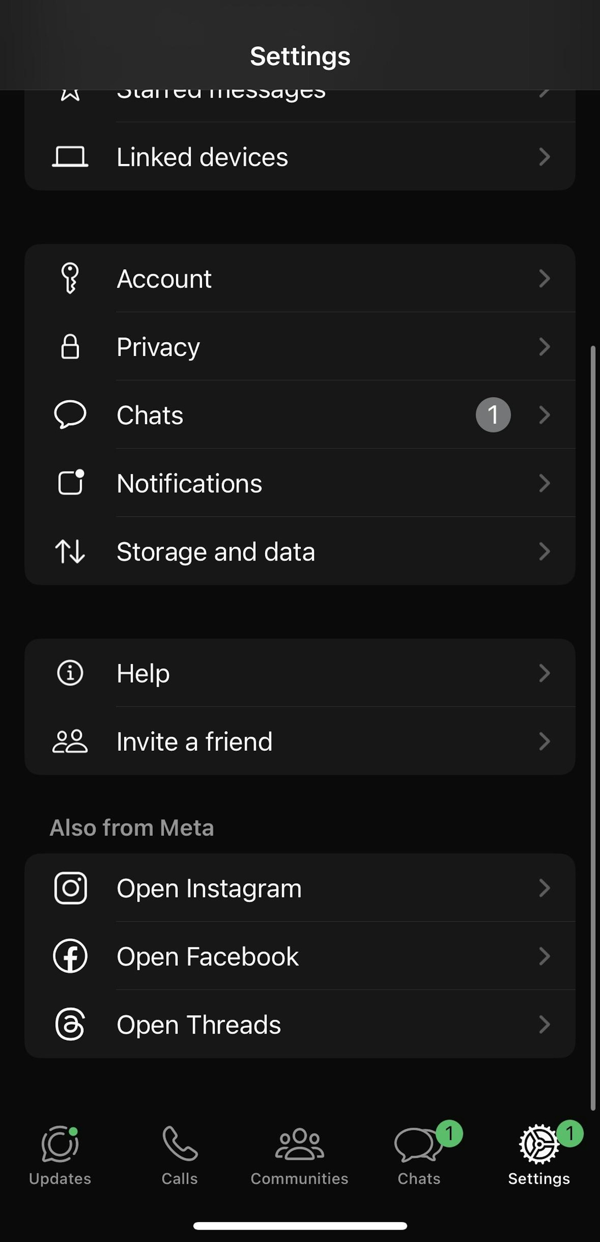 進入「設定」>「對話」(手機截圖) 進入「設定」>「對話」(手機截圖)
