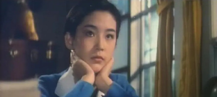 林青霞1973年當年才19歲，就以《窗外》出道走紅。（《窗外》劇照）