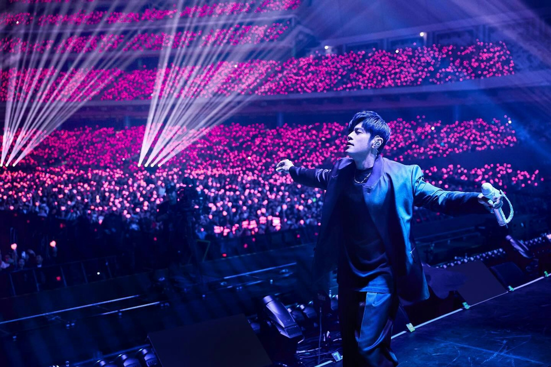 周杰倫是第一個在大巨蛋舉辦演唱會的歌手。(IG@jaychou) 周杰倫是第一個在大巨蛋舉辦演唱會的歌手。(IG@jaychou)