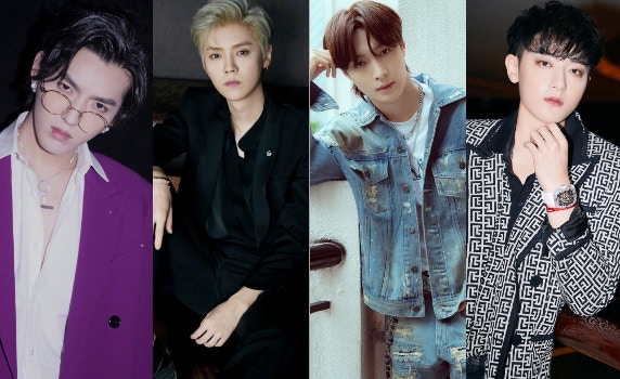 EXO歸國四子十年變化吳亦凡成階下囚鹿晗直播舉中指顛覆乖形象