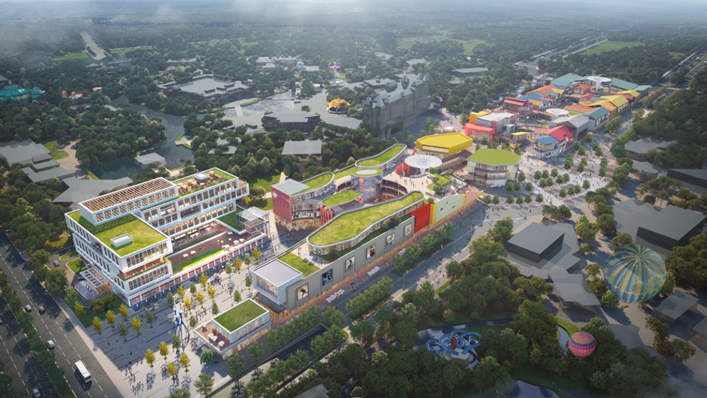 上海樂高樂園配套商業街主體工程完成在即 明夏與度假區同步開業 上海樂高樂園配套商業街主體工程完成在即 明夏與度假區同步開業