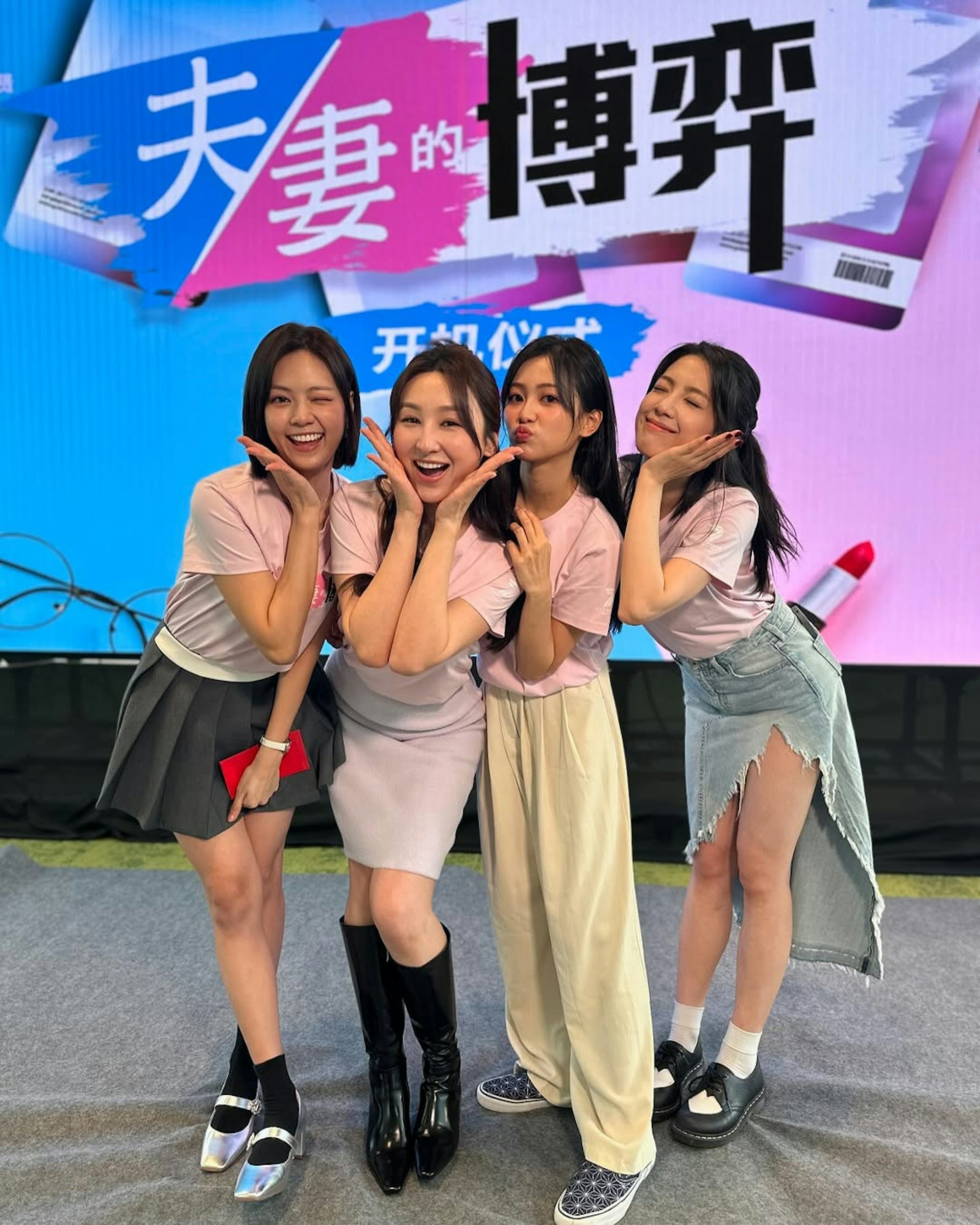 劇中集合多位女神。(IG@sammkoling)