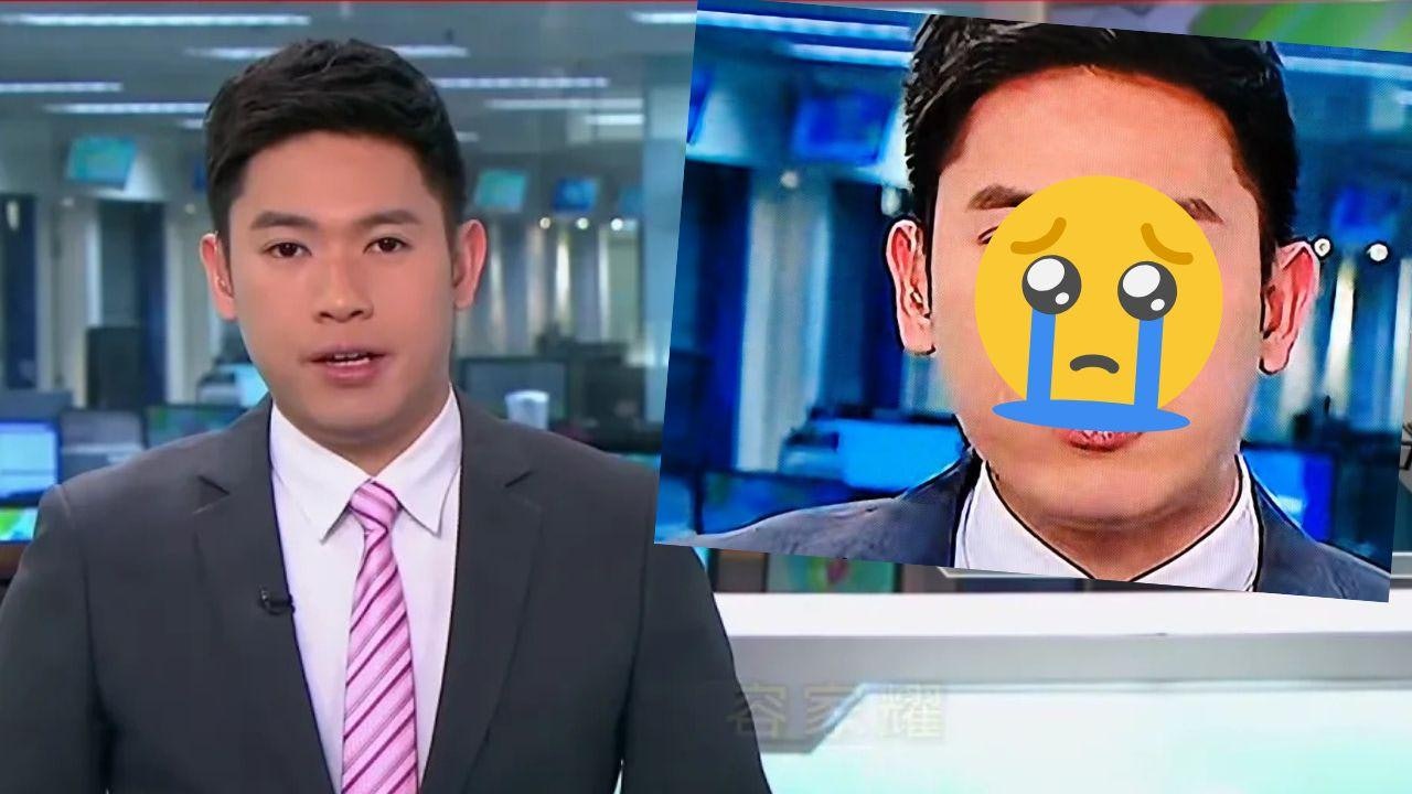TVB新聞主播容家耀直播流兩行眼淚影片瘋傳 報道樓市跌勢惹揣測