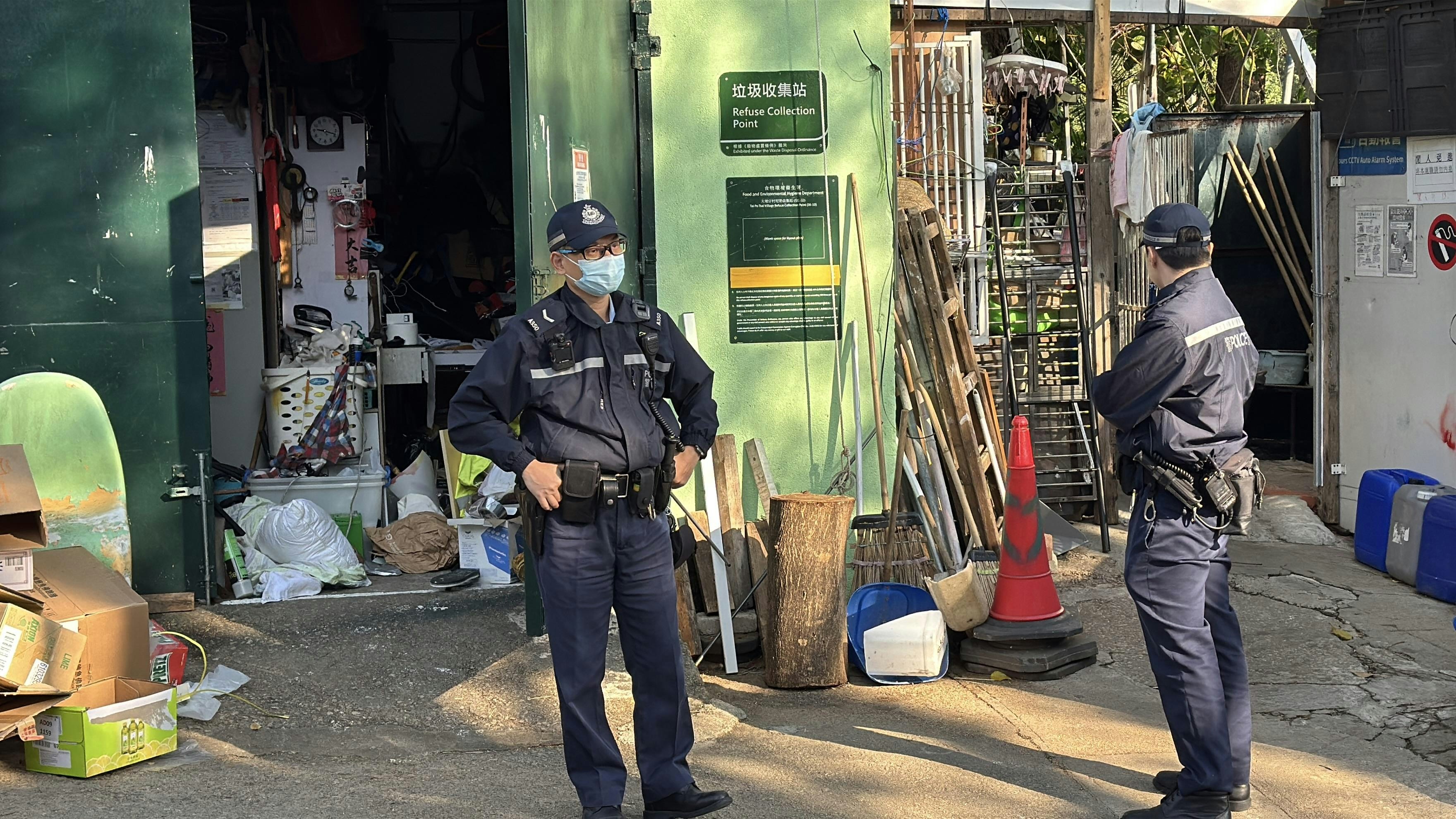 西貢將軍澳3垃圾收集站遭連環爆竊　員工休息室及儲物室鎖頭損毀