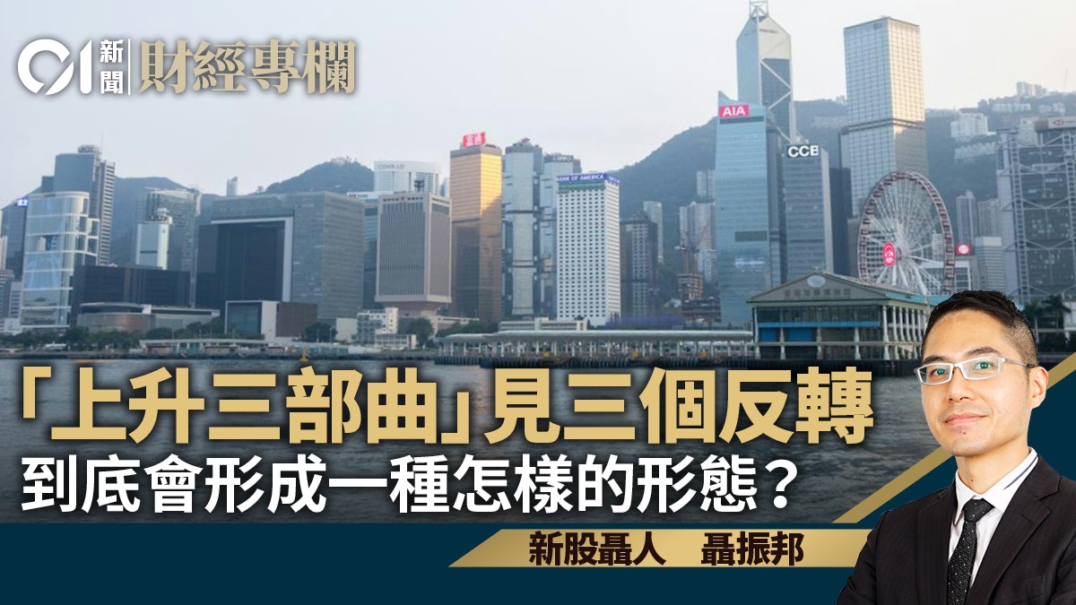 「上升三部曲」見三個反轉　到底會形成一種怎樣的形態？｜聶振邦