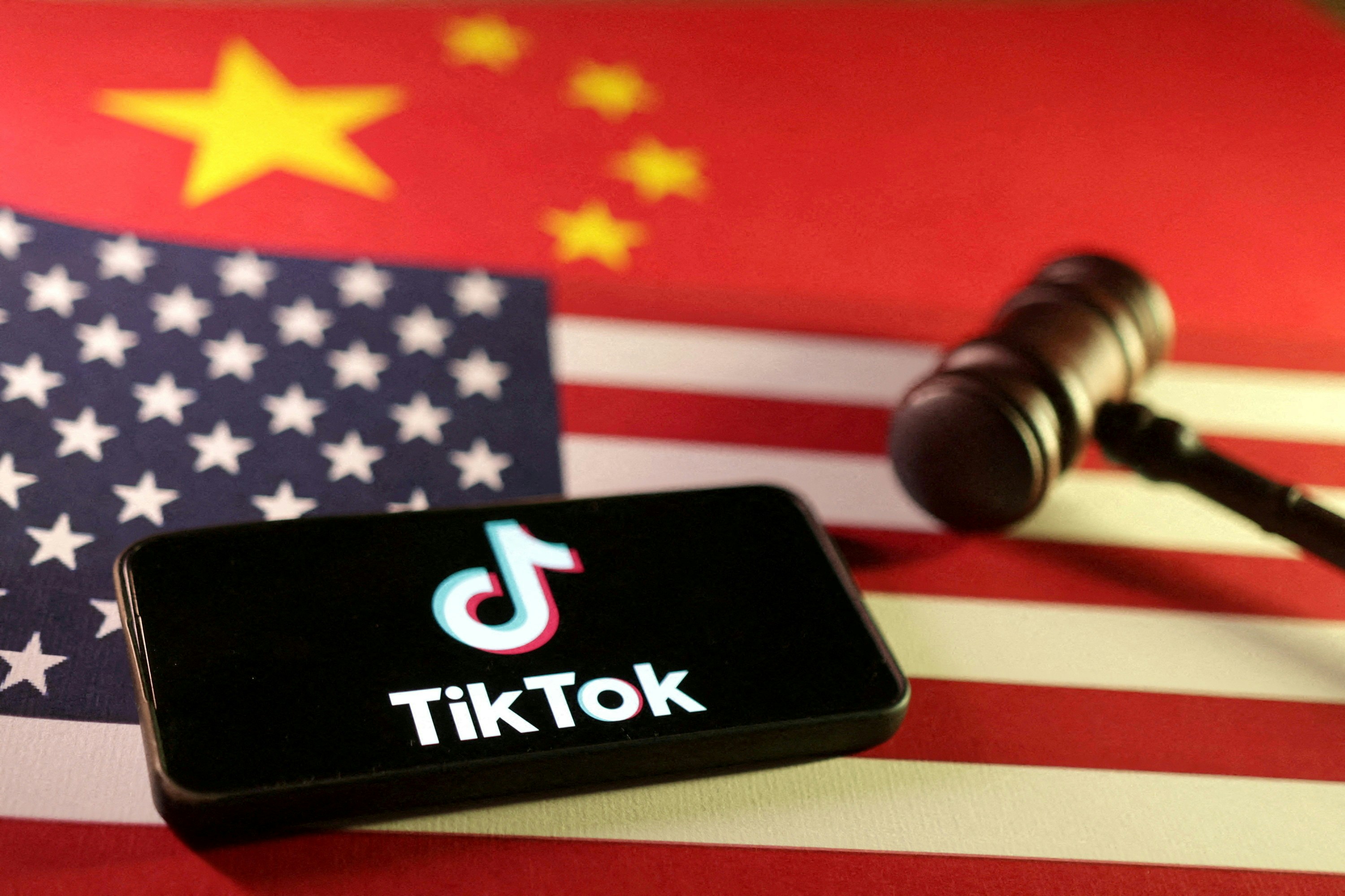 美國TikTok（抖音海外版）「不賣就禁」法例於2025年1月19日實施。（Reuters）