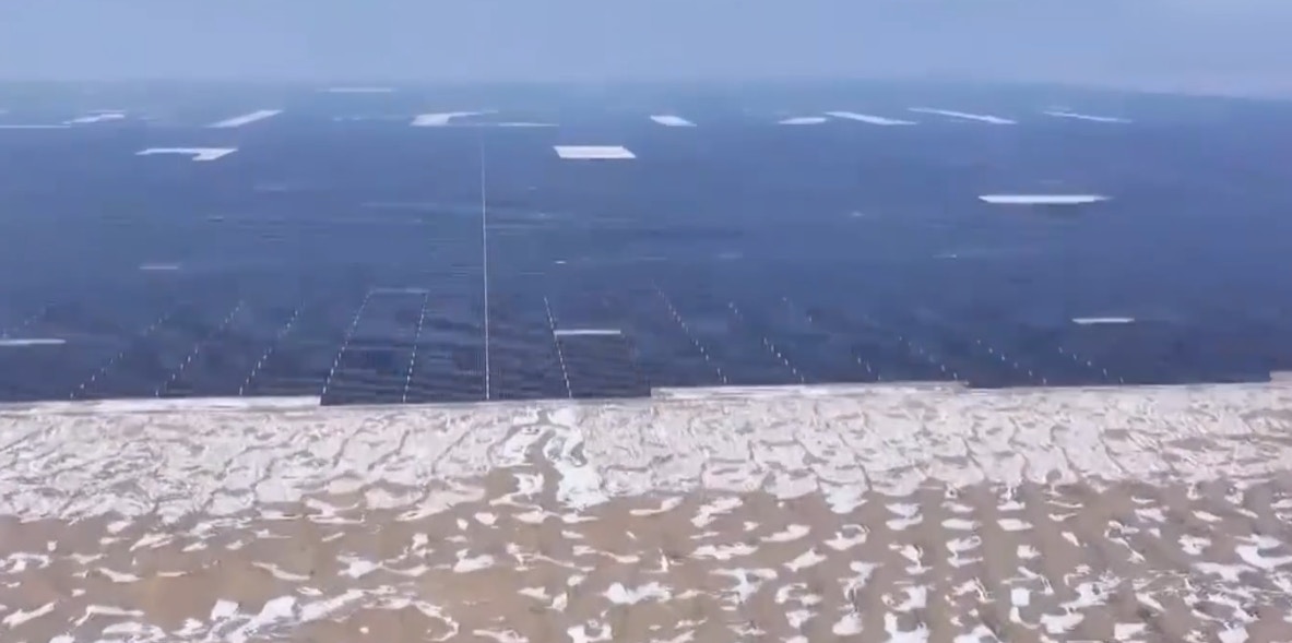 塔里木盆地北緣建成百萬千瓦級整裝光伏將減排二氧化碳161萬噸