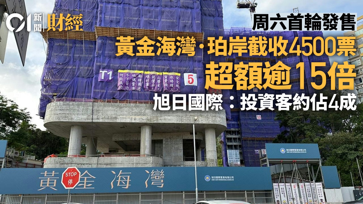 黃金海灣·意嵐「變相」減價逾一成新增至尊回贈、新建期付款