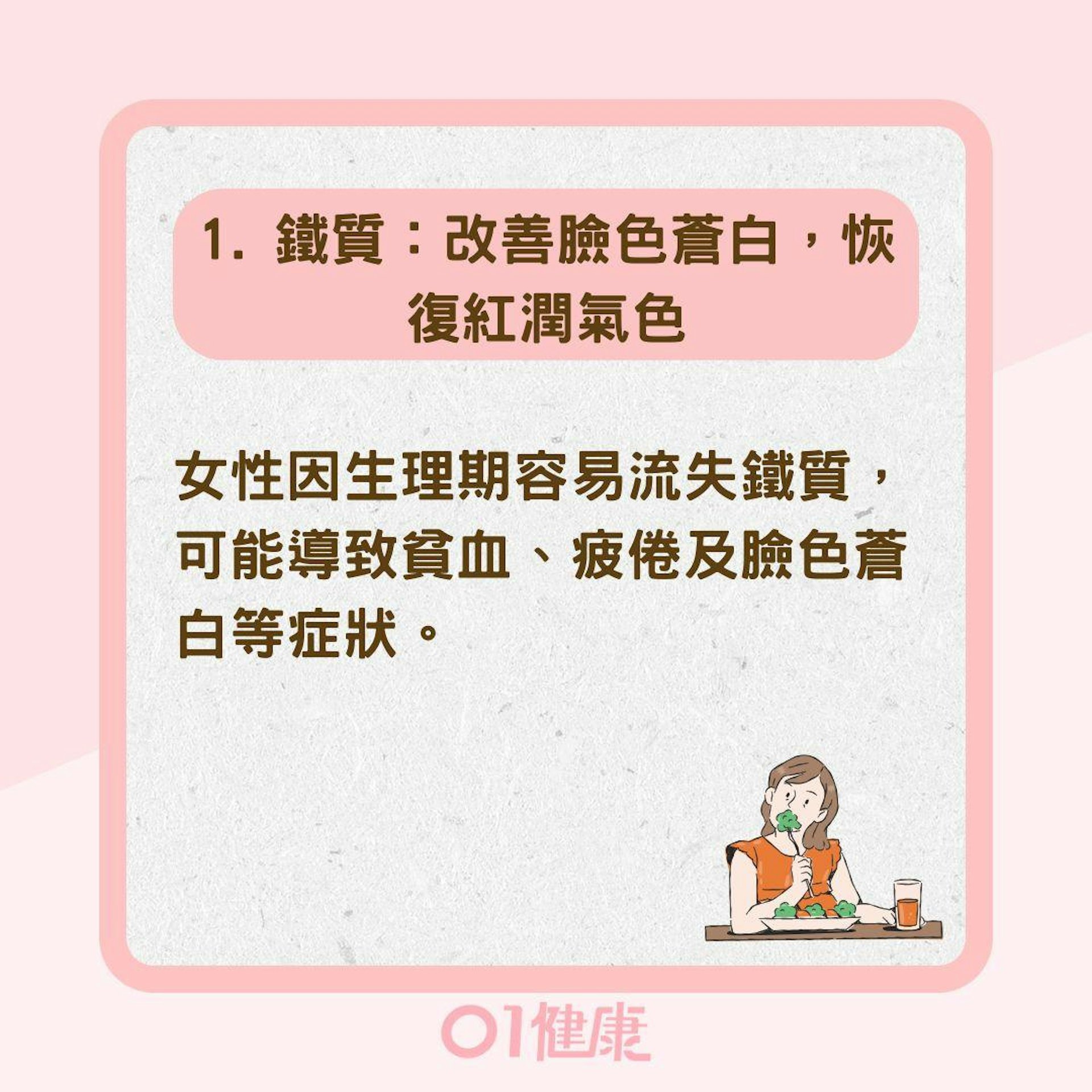 9大營養素改善女性健康(01製圖) 9大營養素改善女性健康(01製圖)