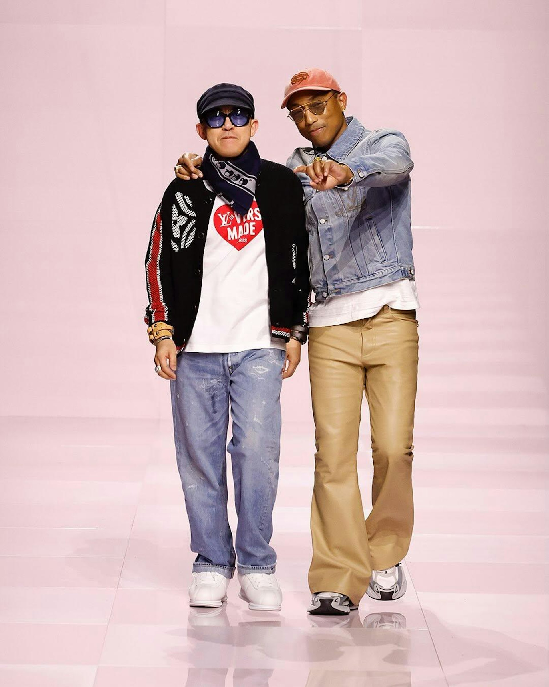 Pharrell Williams與NIGO(Louis Vuitton) Pharrell Williams與NIGO(Louis Vuitton)