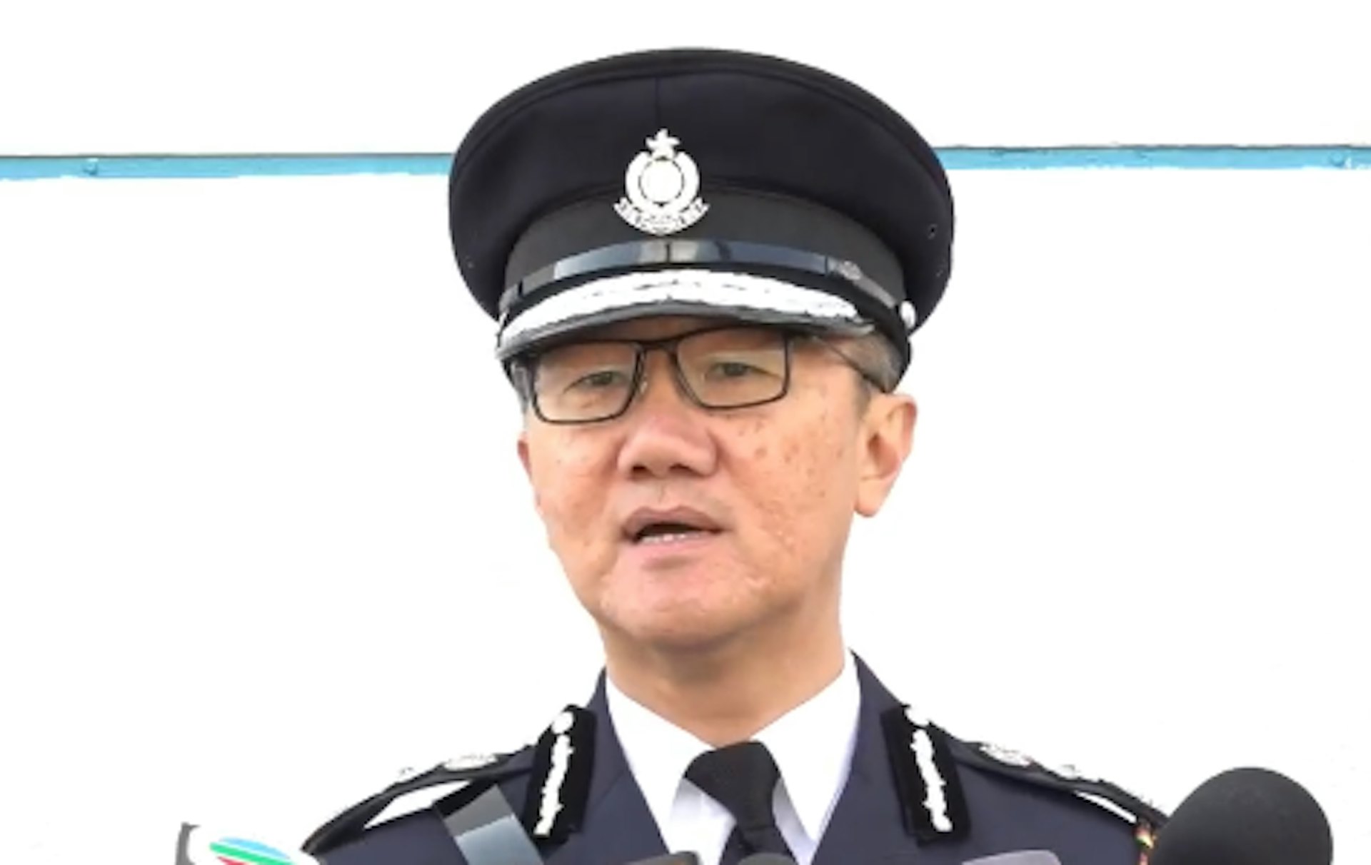 蕭澤頤(香港警察FB直播) 蕭澤頤(香港警察FB直播)