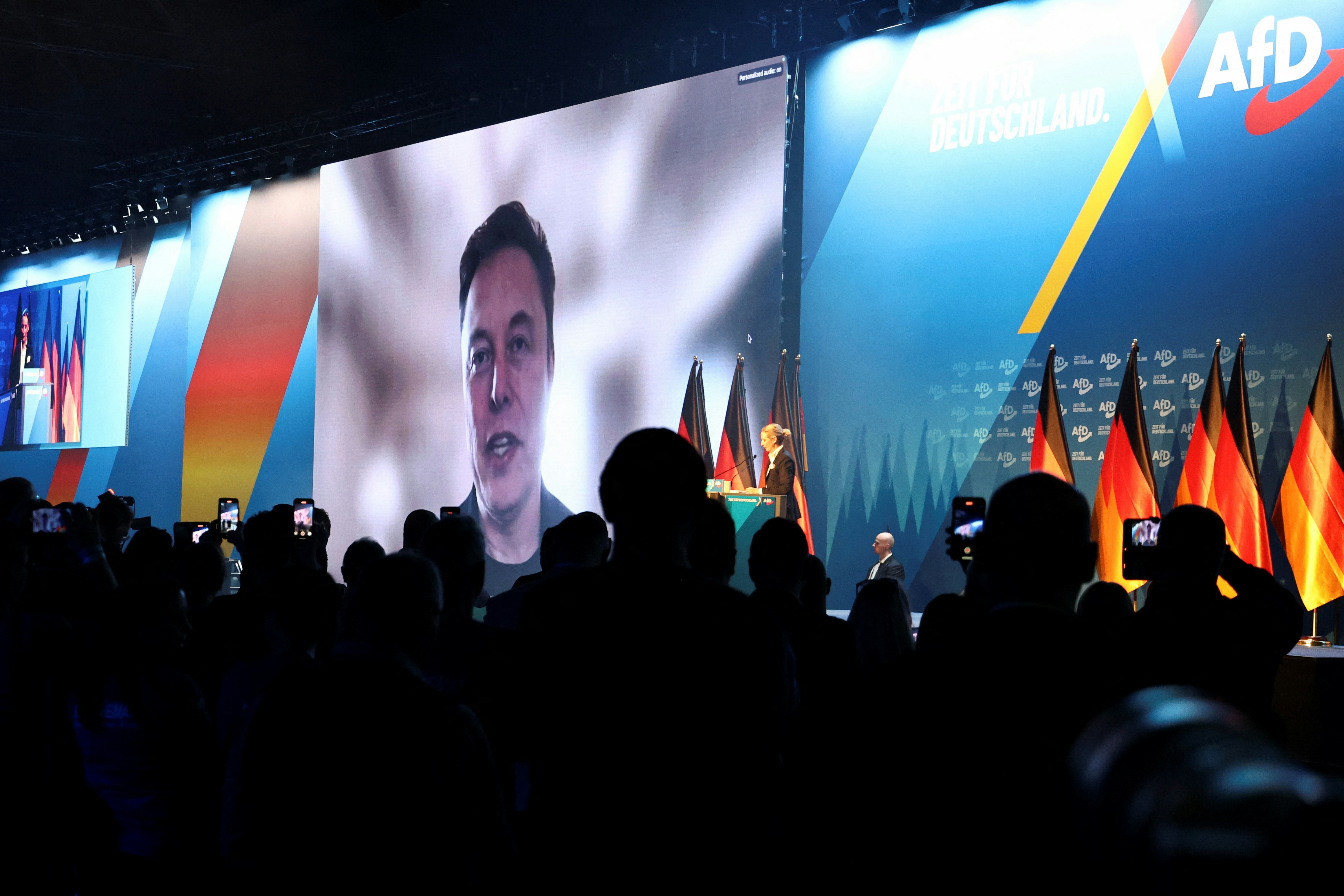 Elon Musk網上現身德國AfD競選活動 再次公開力撐極右翼政黨