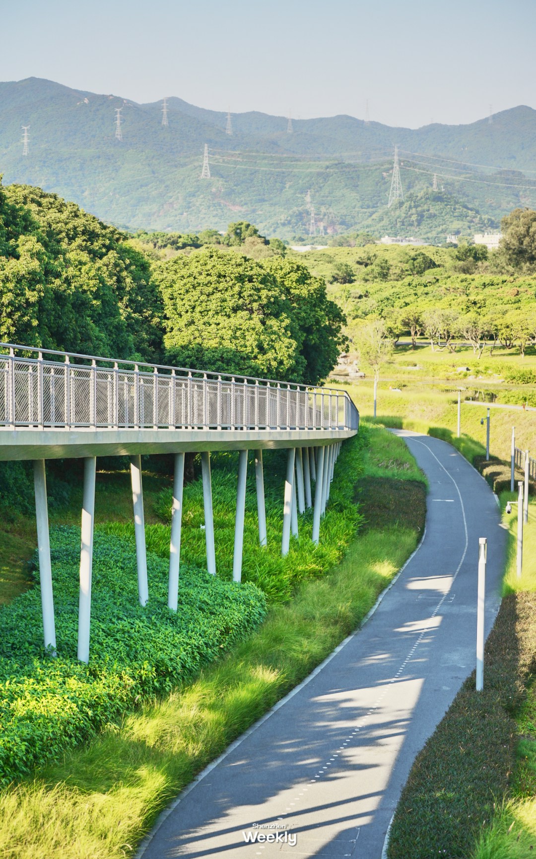 環西麗湖碧道（ShenzhenWeekly提供）