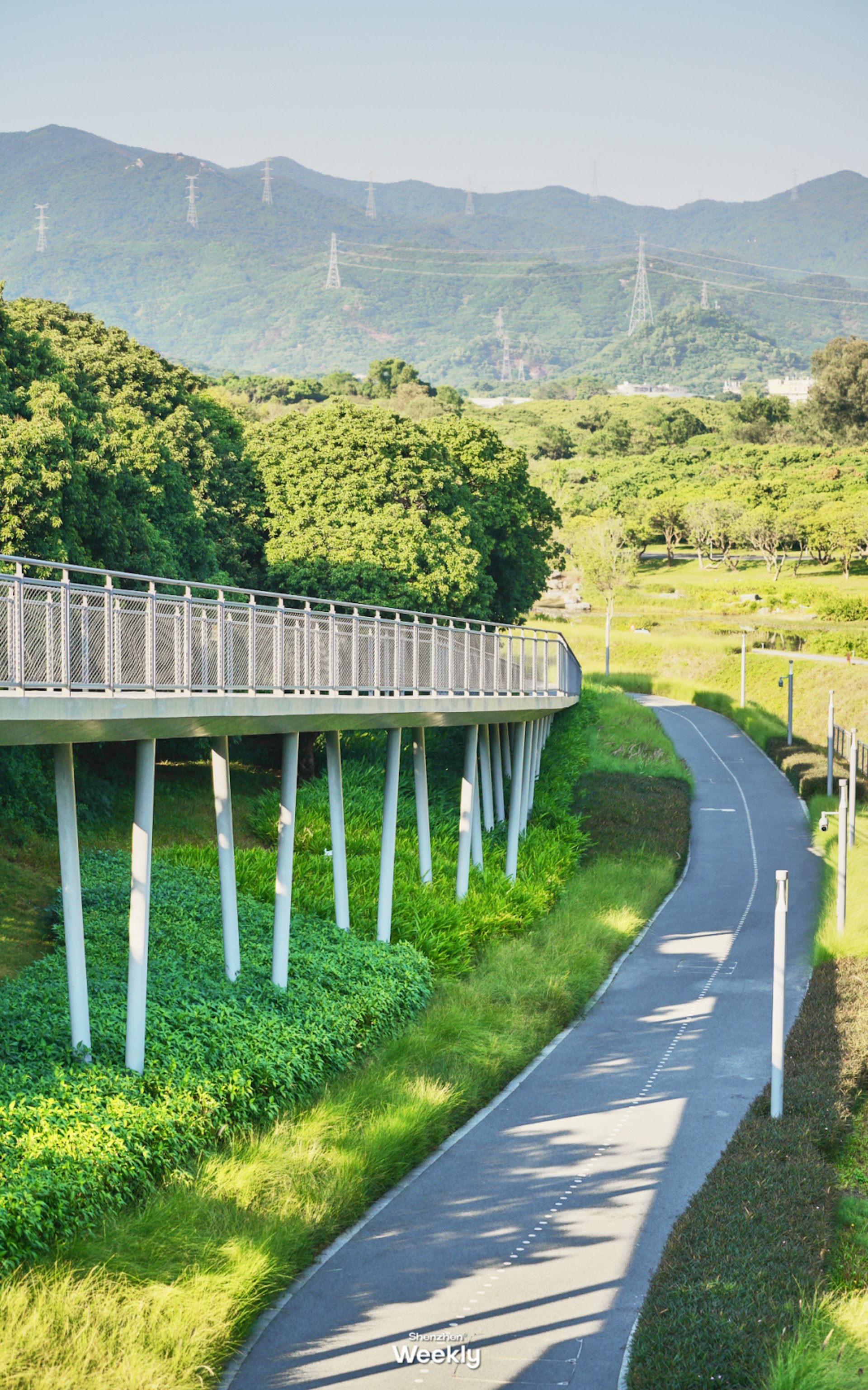 環西麗湖碧道(ShenzhenWeekly提供) 環西麗湖碧道(ShenzhenWeekly提供)